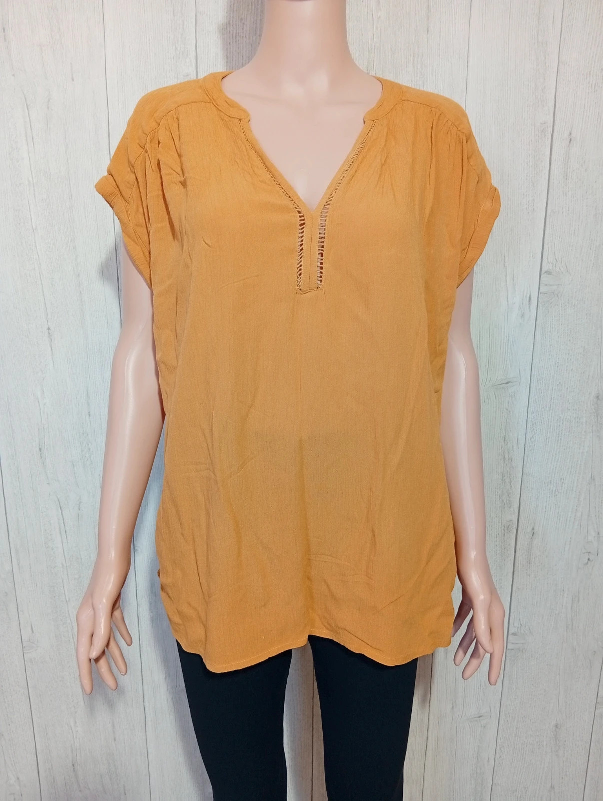 Blouse femme - la halle - Taille XXL/44 - de couleur moutarde