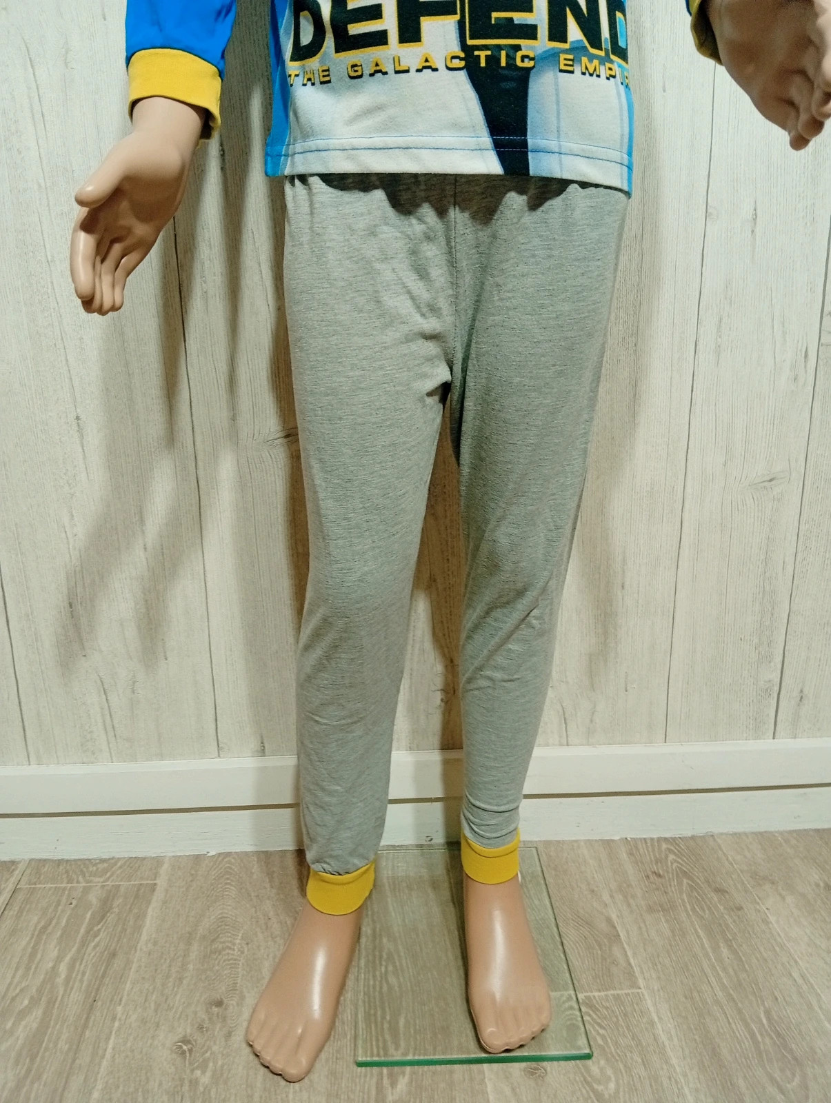 Pyjama 2 pièces garcon - star wars - taille 8 ans (128 cm) - de couleur gris bleu multicolore – Star Wars – taille 8 ans / 128 cm 5
