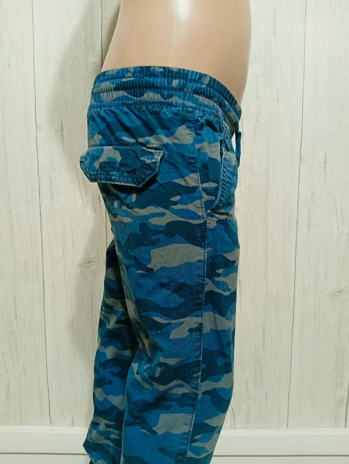 Pantalon garcon - Taille 7 ans (120/125cm) - kiabi - de couleur marine et gris – Kiabi – taille 7 ans / 122 cm 5