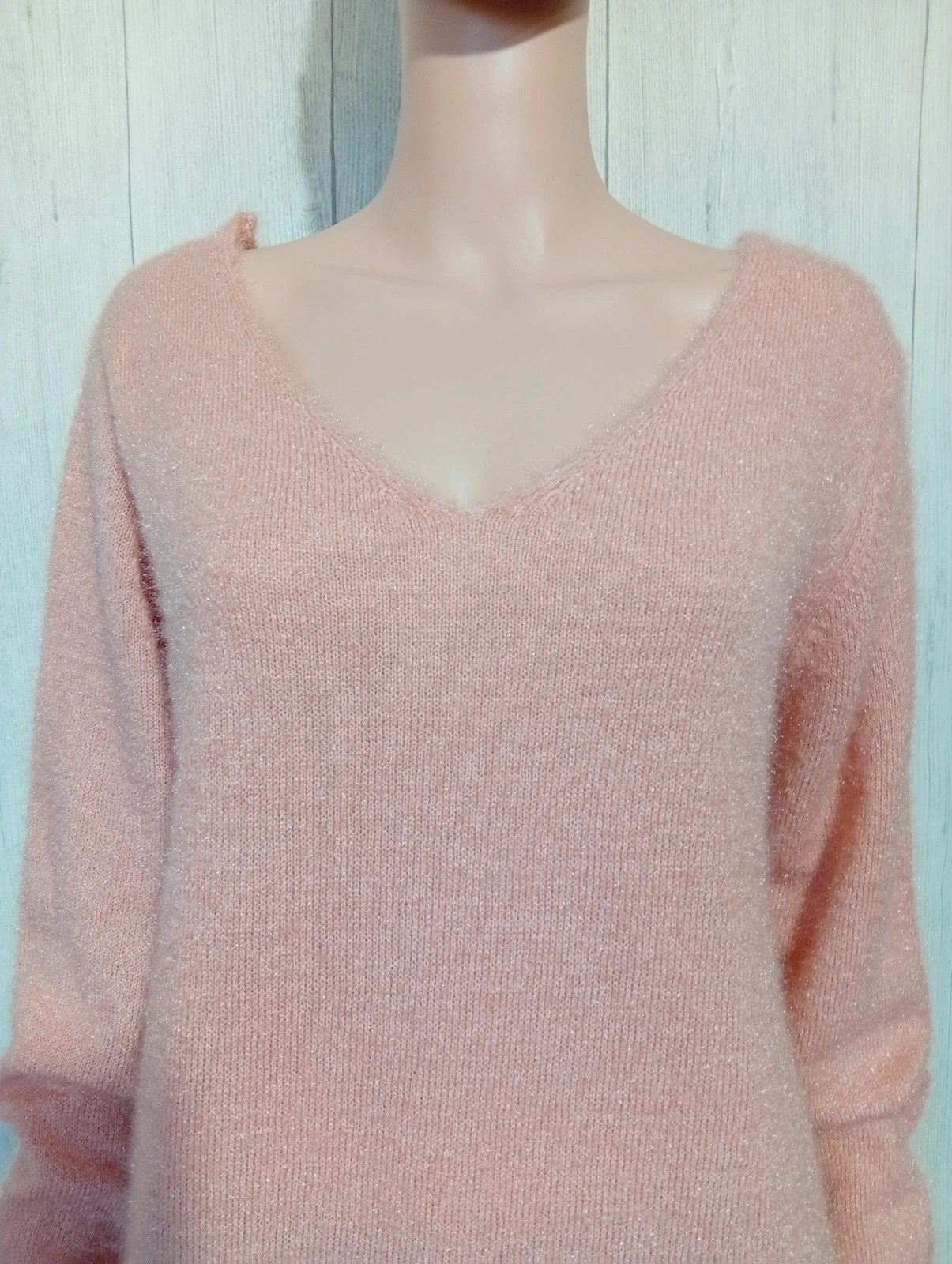 Pull d'hiver femme - in extenso - taille XL/42 - de couleur rose – In Extenso – taille XL / 42 / 14 2