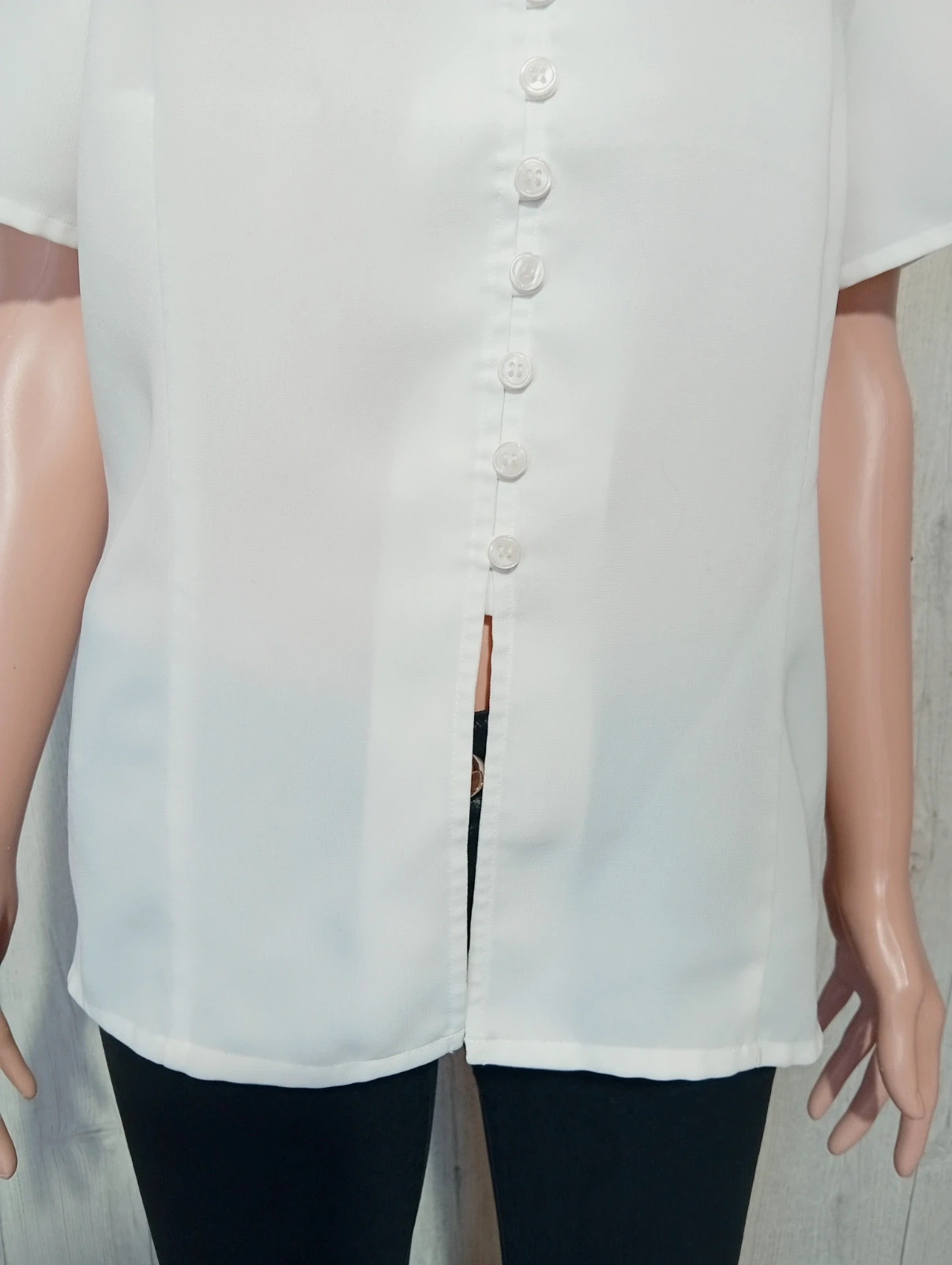 Blouse femme - Anne weyburn- taille 46 - de couleur blanc – Anne Weyburn – taille XXXL / 46 / 18 3