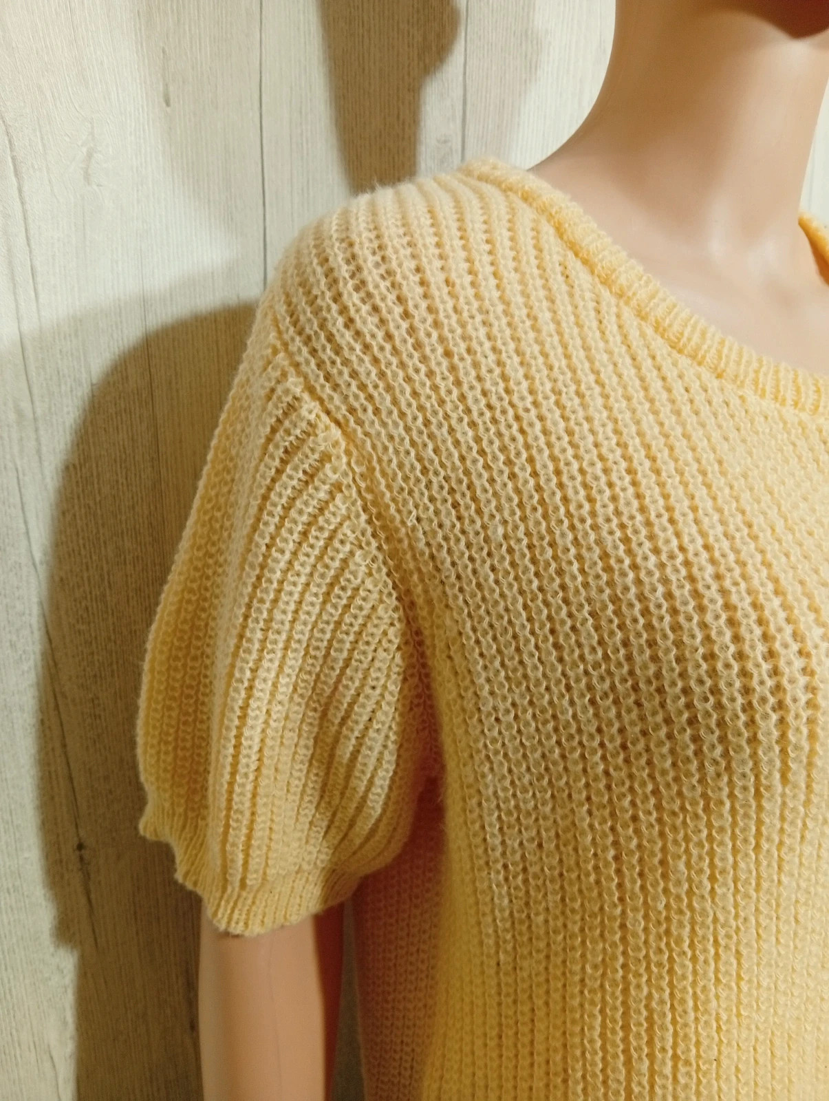 Cardigan d'hiver femme shein de couleur jaune taille S/36 – Shein – taille S / 36 / 8 4