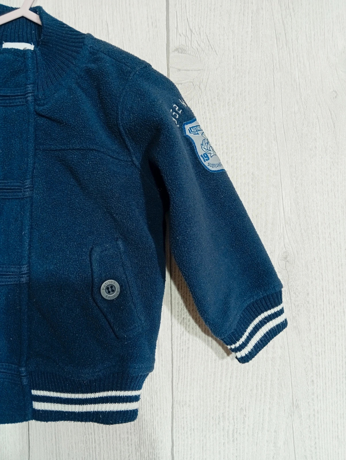 Blouson garcon couleur marine p'tites canailles taille 12 mois – P'tites Canailles – taille 12-18 mois / 80 cm 5