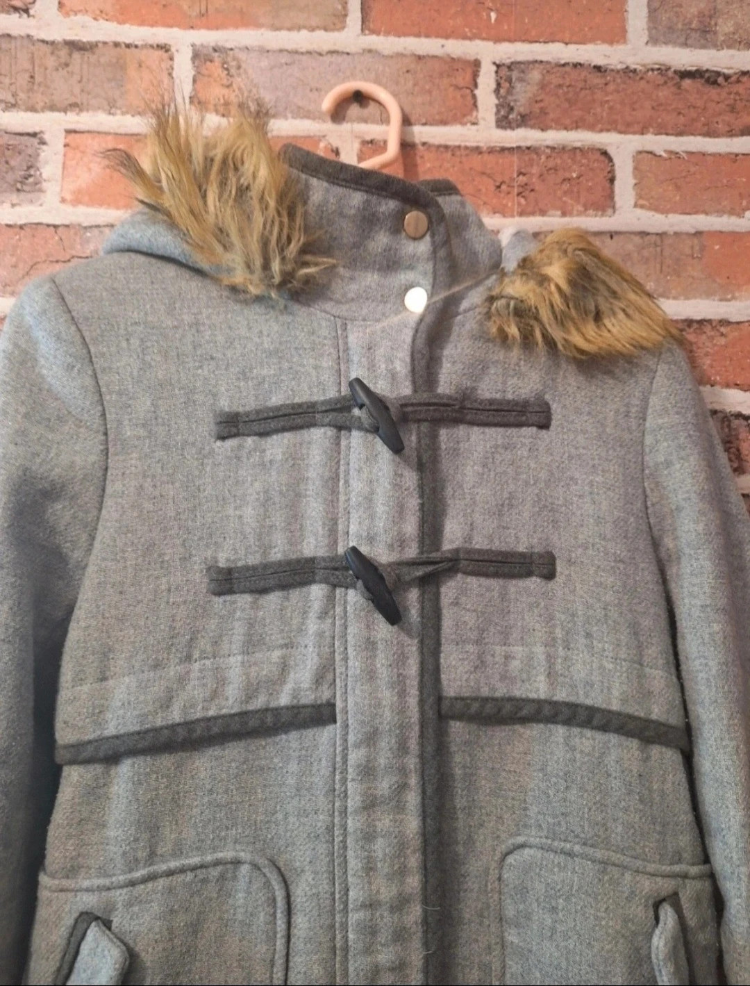 Manteau fille etam taille S/36 de couleur gris – Etam – taille S 2