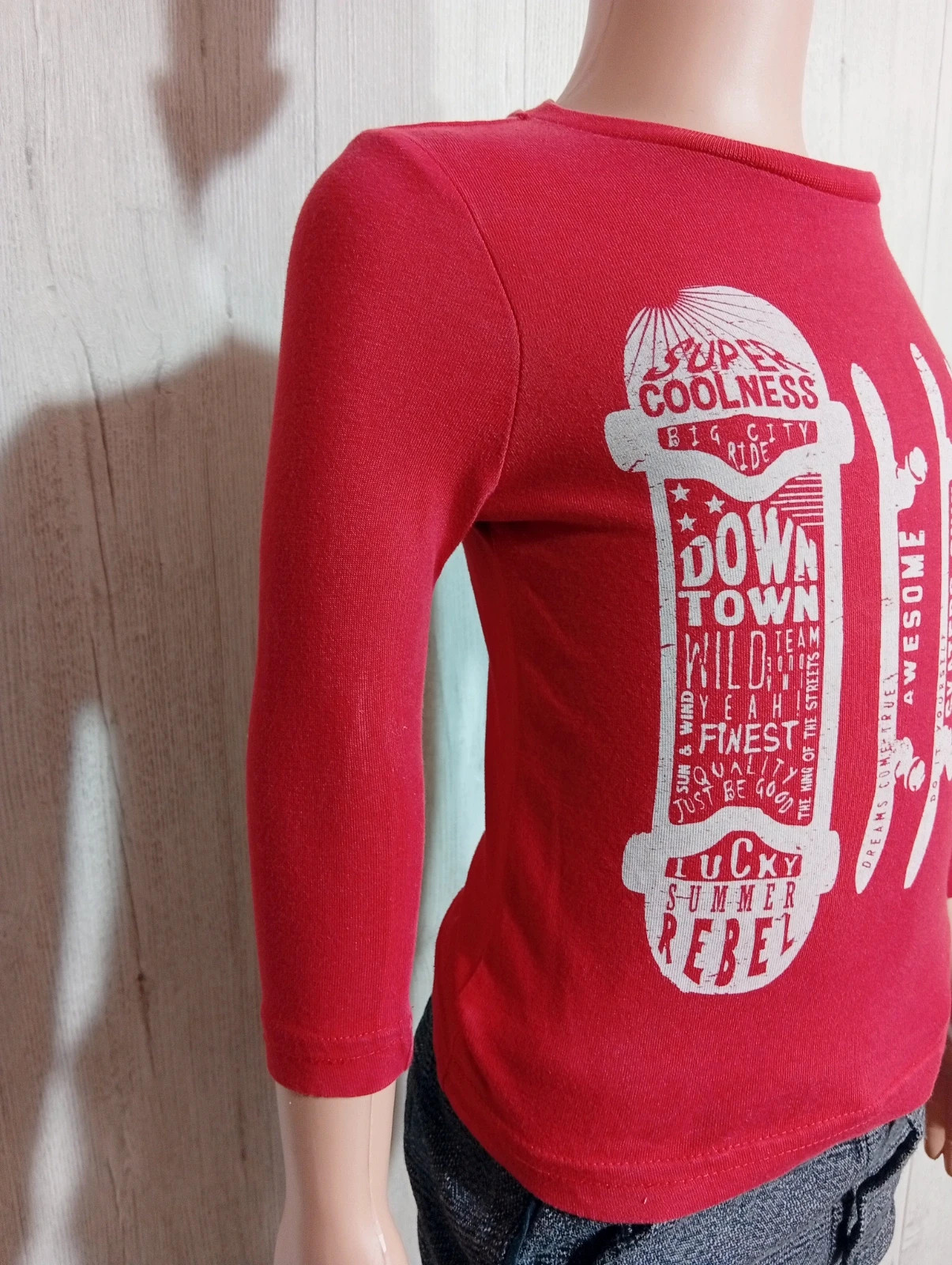 T shirt manche longue rouge et blanc tape à l'œil taille 2 ans (.86 cm) – Tape à l'œil – taille 18-24 mois / 86 cm 4