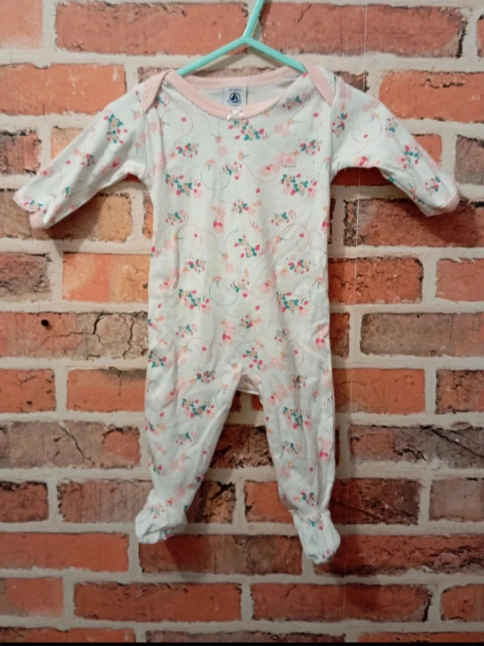 Pyjama 1 piece fille petit bateau taille 3 mois