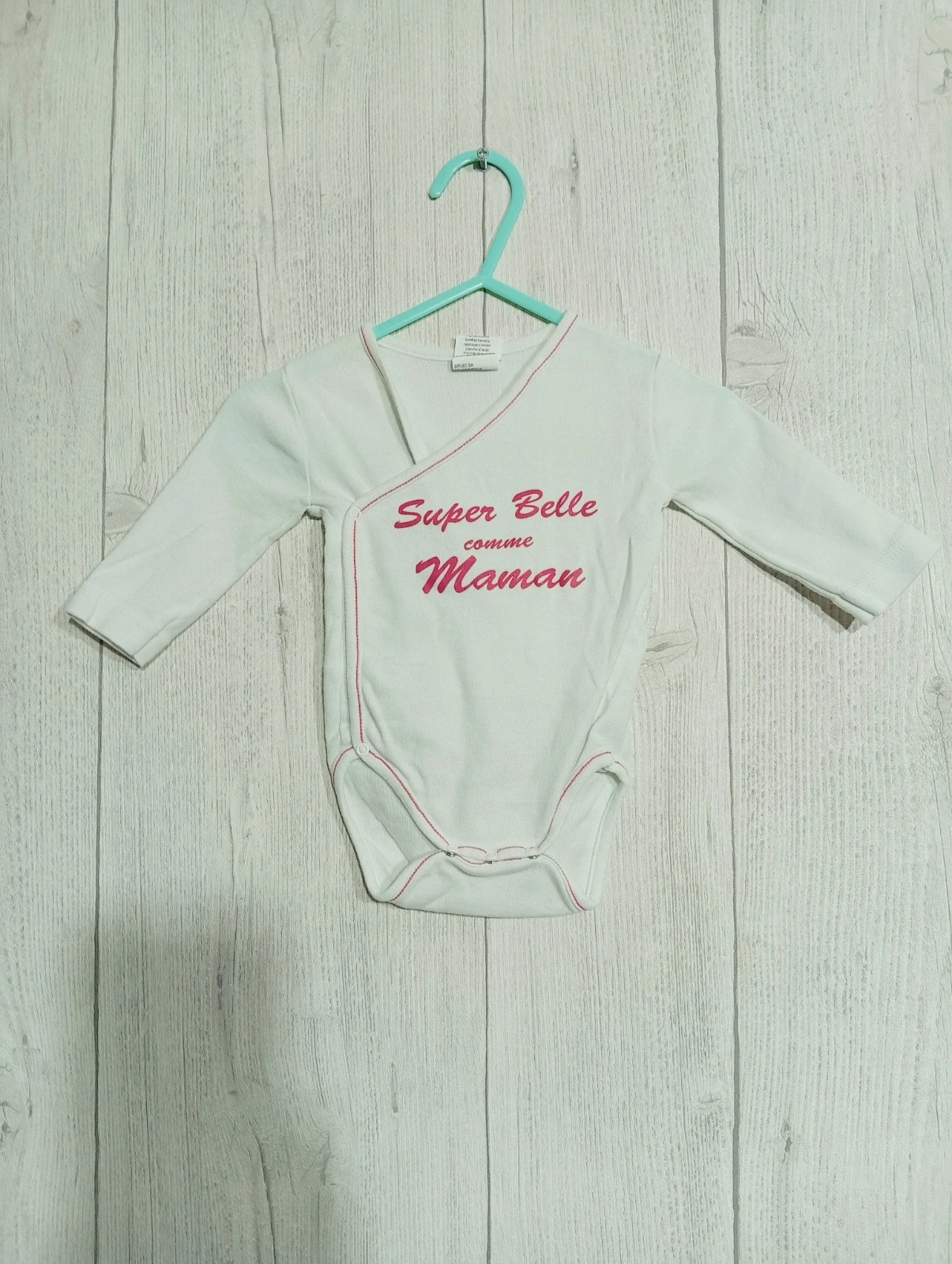 Bodies fille tissaia taille 1 mois