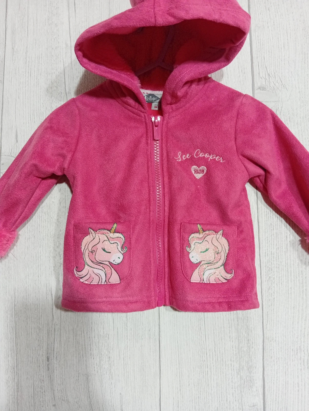 Veste polaire fille lee cooper taille 3 mois – Lee Cooper – taille 3-6 mois / 62 cm 2