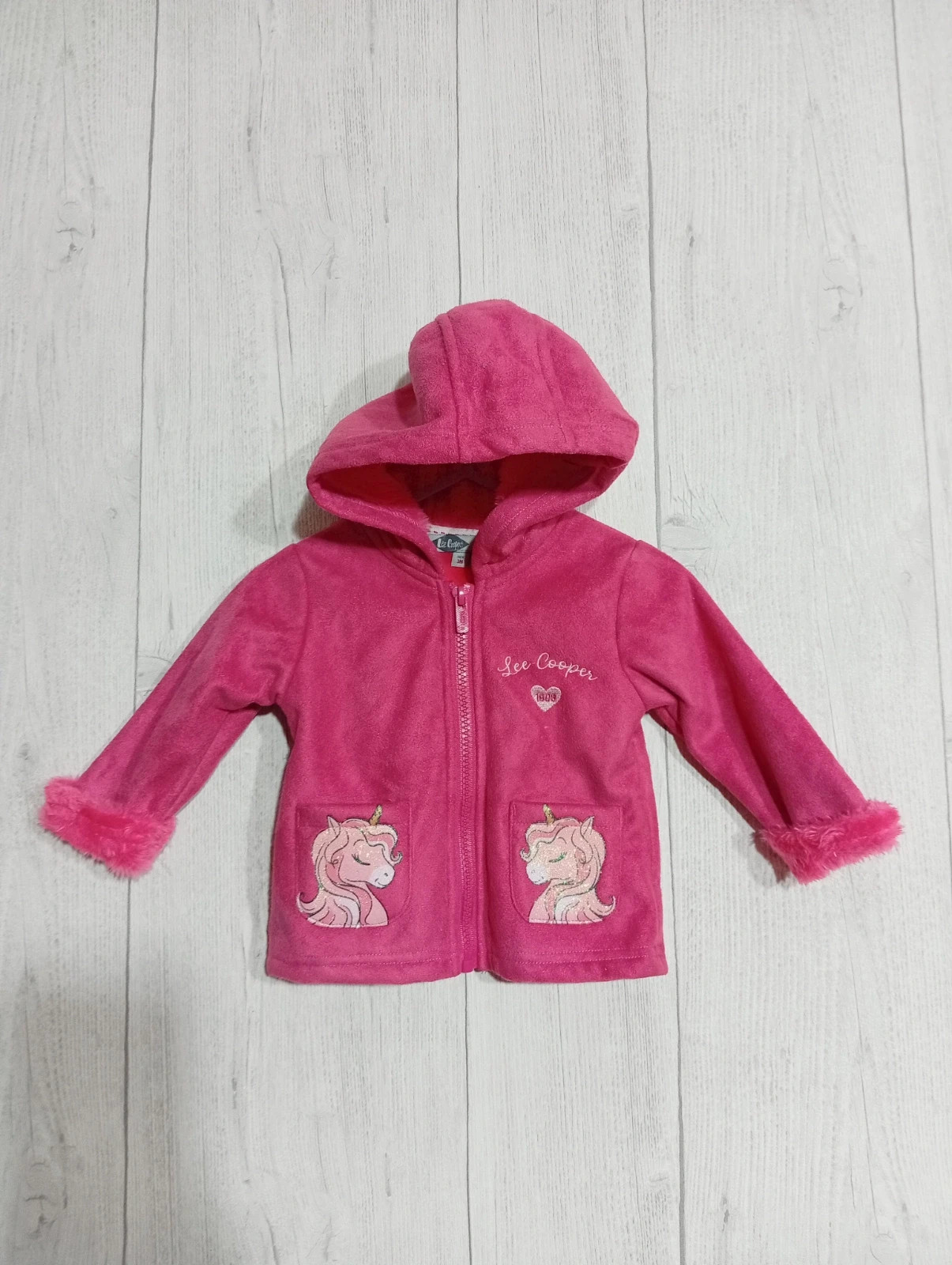 Veste polaire fille lee cooper taille 3 mois