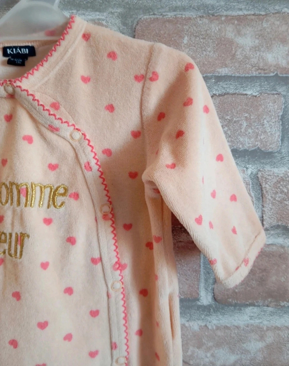 Pyjama 1 piece fille kiabi Taille 3 mois – Kiabi – taille 1-3 mois / 56 cm 5