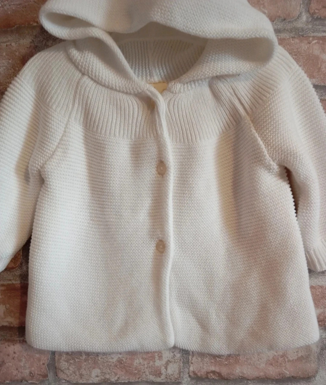 Manteau fille blanc Taille naissance – taille Jusqu'à 1 mois / 50 cm 3