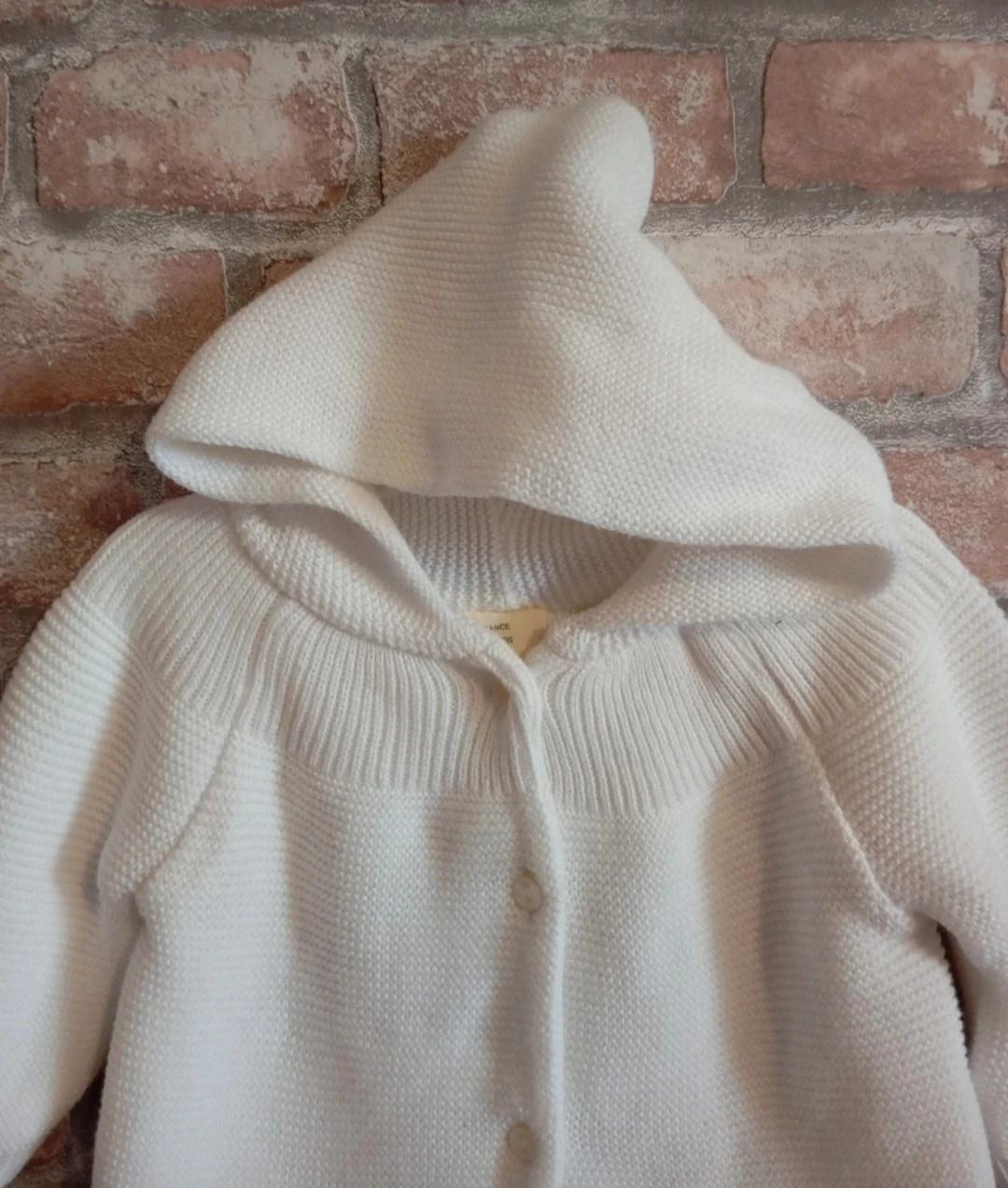 Manteau fille blanc Taille naissance – taille Jusqu'à 1 mois / 50 cm 2
