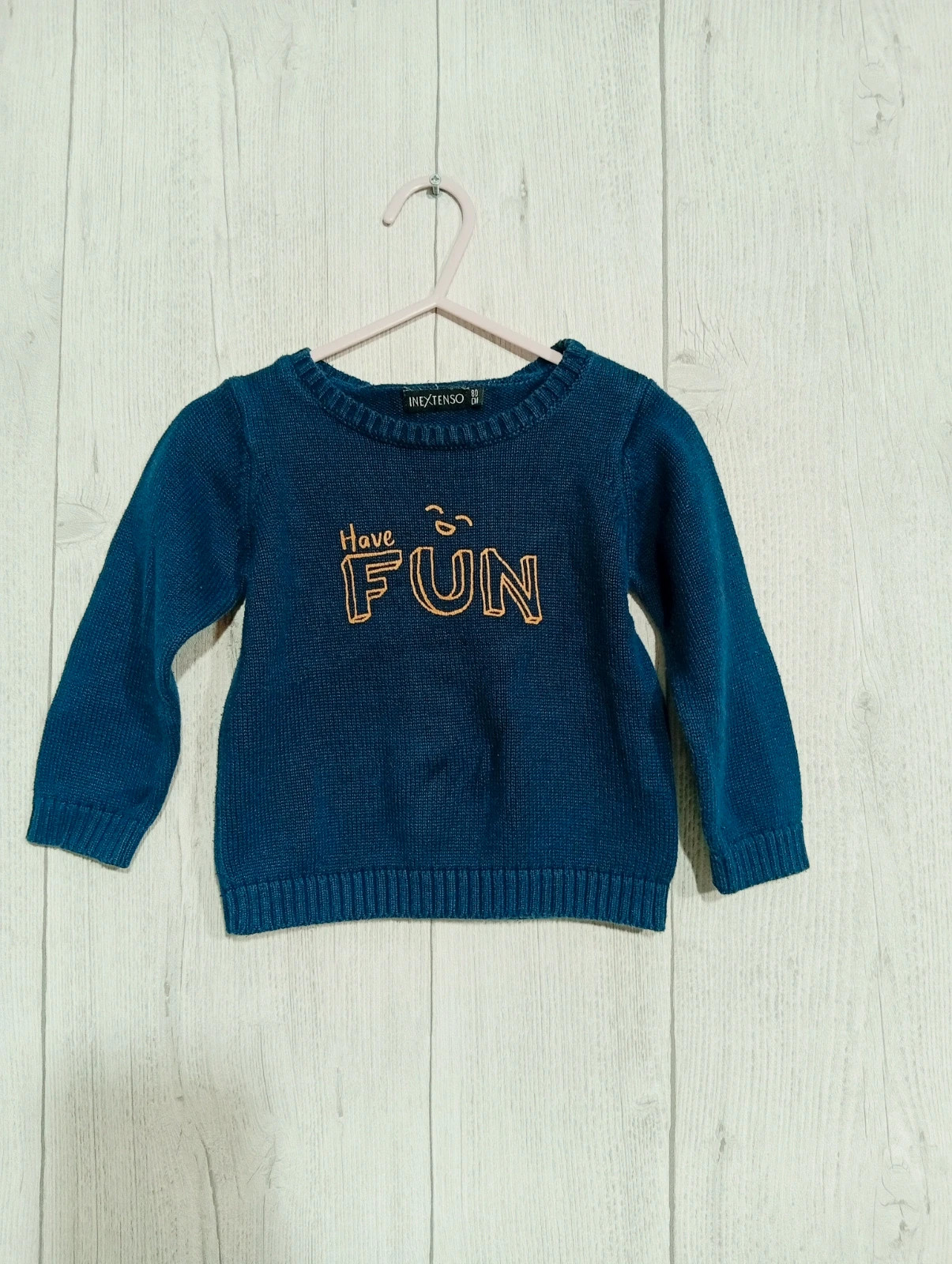 Pull garcon inextenso taille 12mois (80cm)