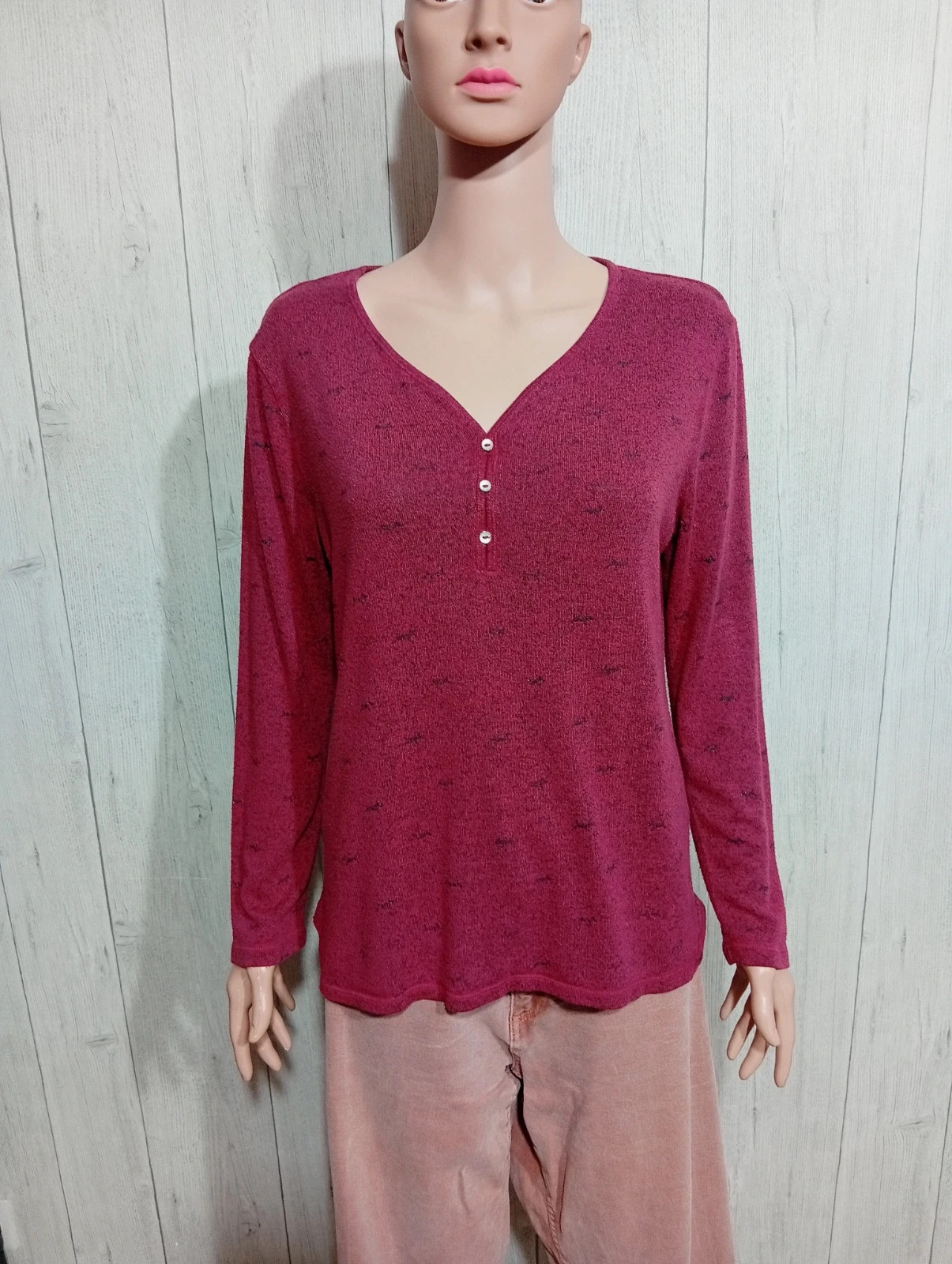 Pull femme manche longue Armand Thierry taille XL/42 ( T4)