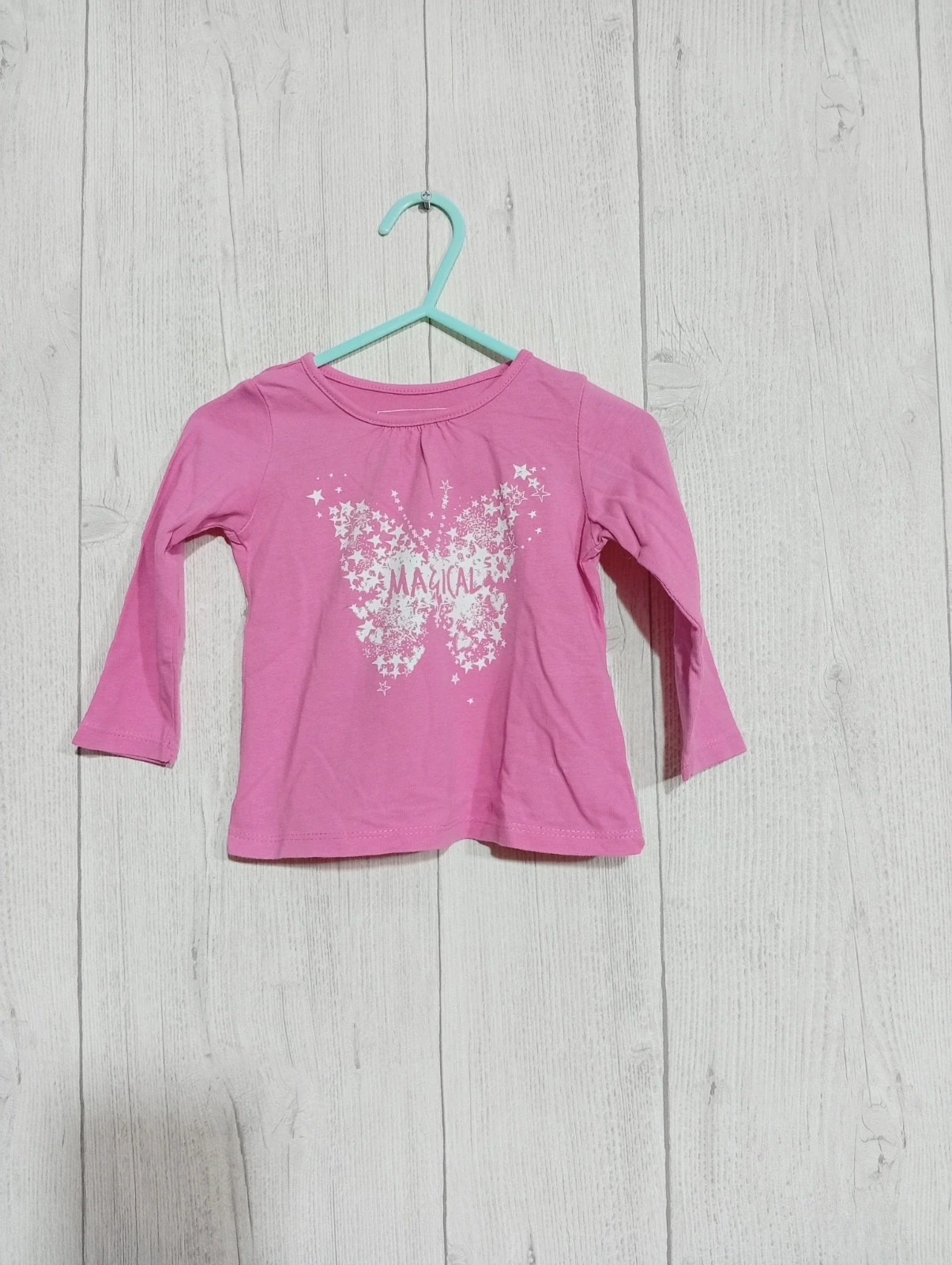 T shirt manche longue fille taille 9 mois (74 cm)