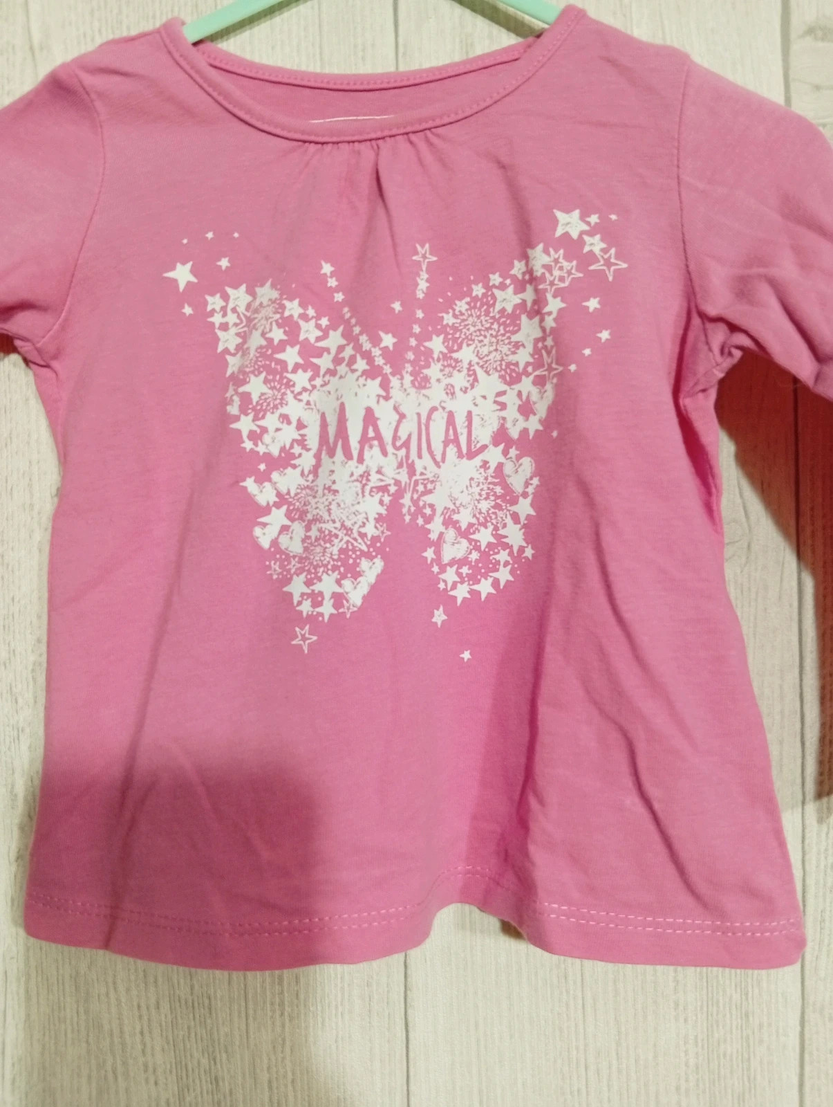 T shirt manche longue fille taille 9 mois (74 cm) – In Extenso – taille 9-12 mois / 74 cm 2