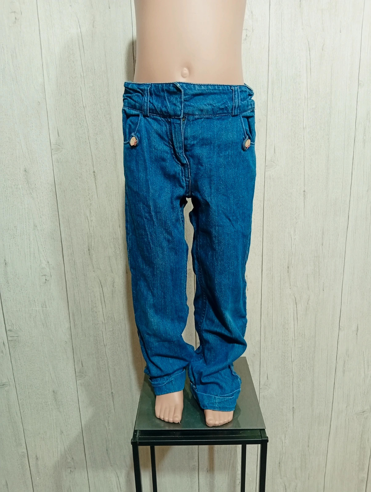 Jeans fille sergent major taille 6 ans ( 116 cm)