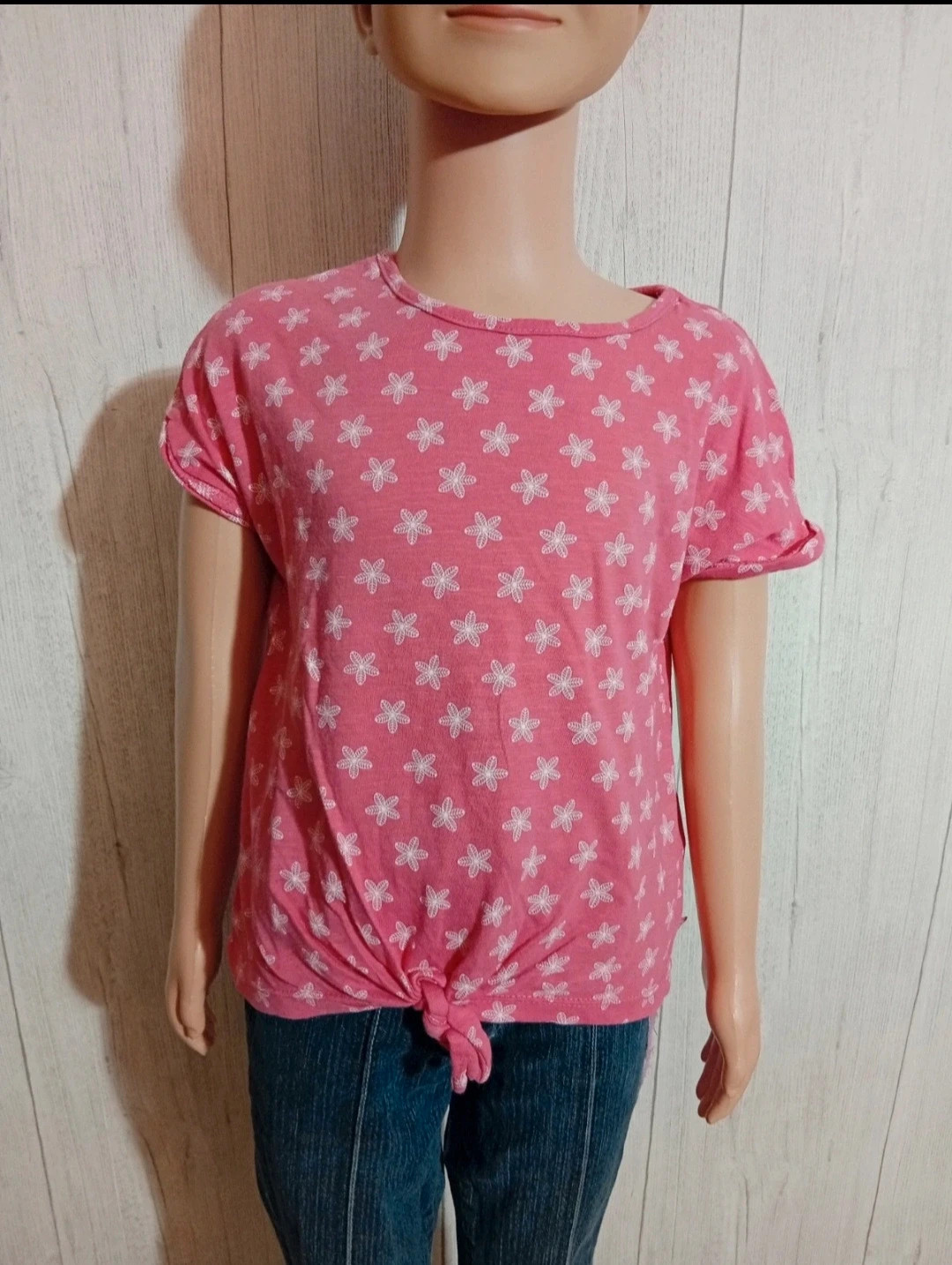 T shirt fille okaidi taille 4 ans ( 104 cm)