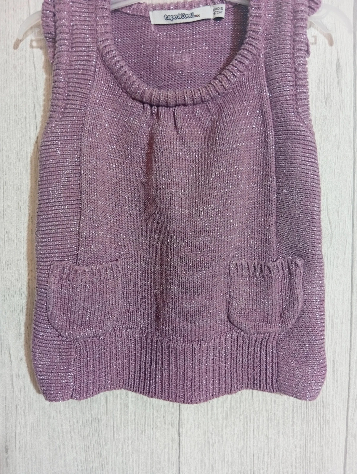 Haut polaire fille tape à l'oeil taille 6 mois – Tape à l'œil – taille 6-9 mois / 68 cm 3
