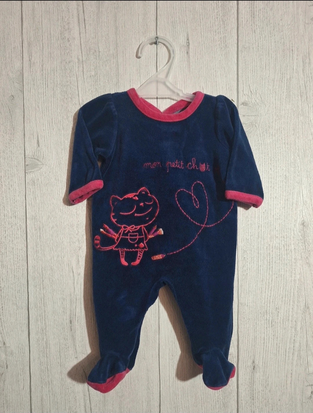 Pyjama fille du pareil au meme Taille 1 mois – Du Pareil au Même – taille Jusqu'à 1 mois / 50 cm 2