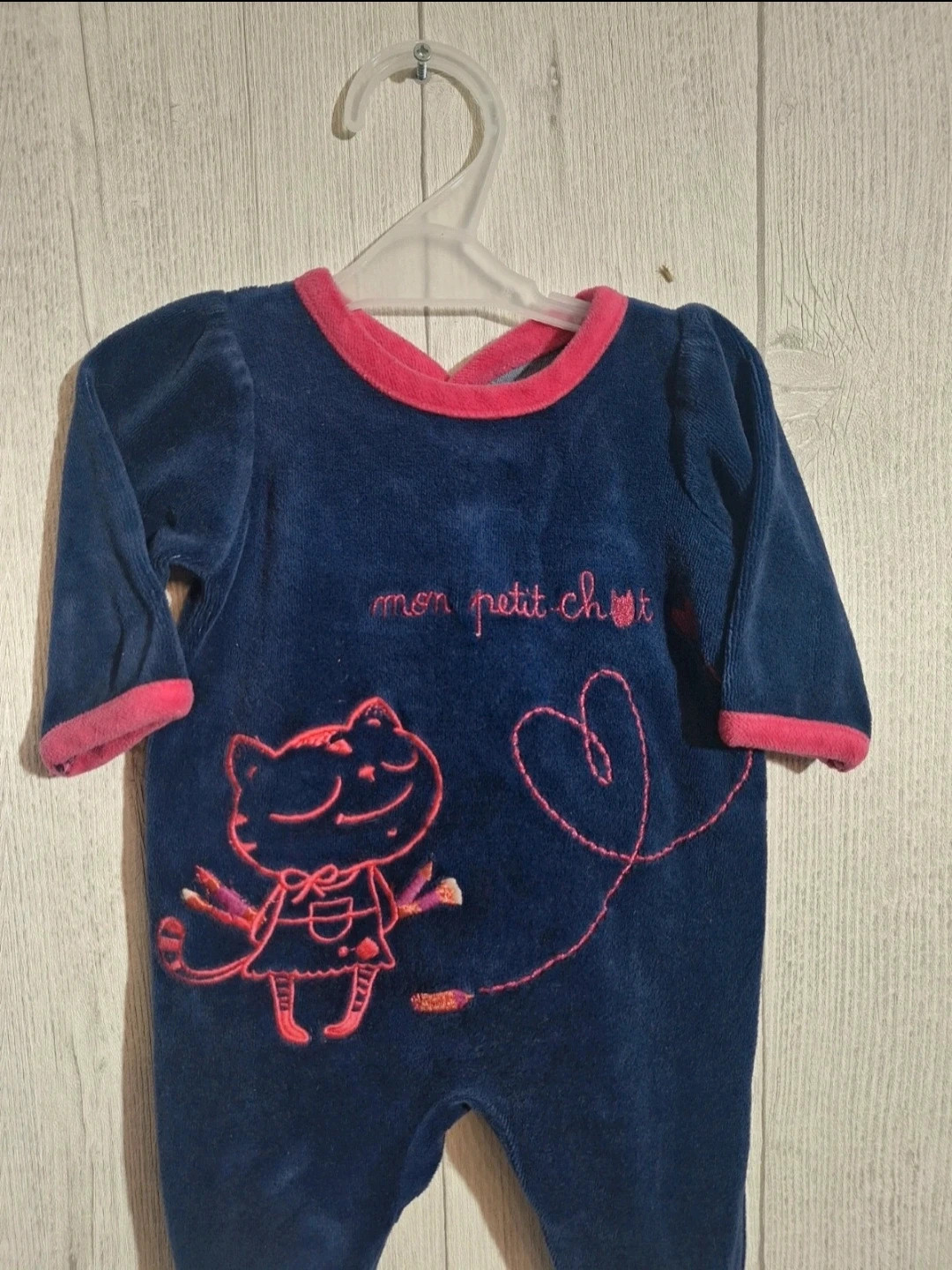 Pyjama fille du pareil au meme Taille 1 mois – Du Pareil au Même – taille Jusqu'à 1 mois / 50 cm 3