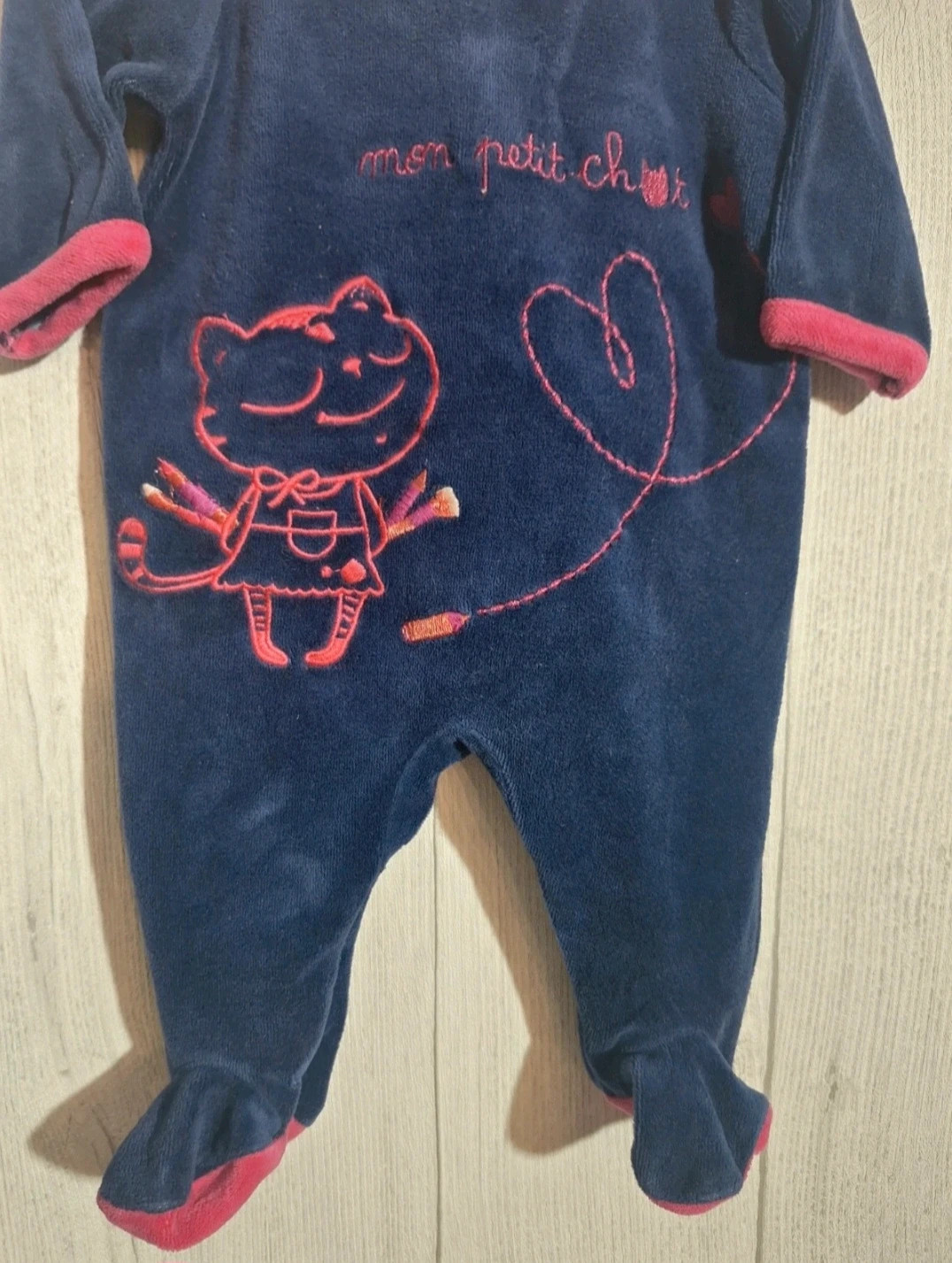 Pyjama fille du pareil au meme Taille 1 mois – Du Pareil au Même – taille Jusqu'à 1 mois / 50 cm 4