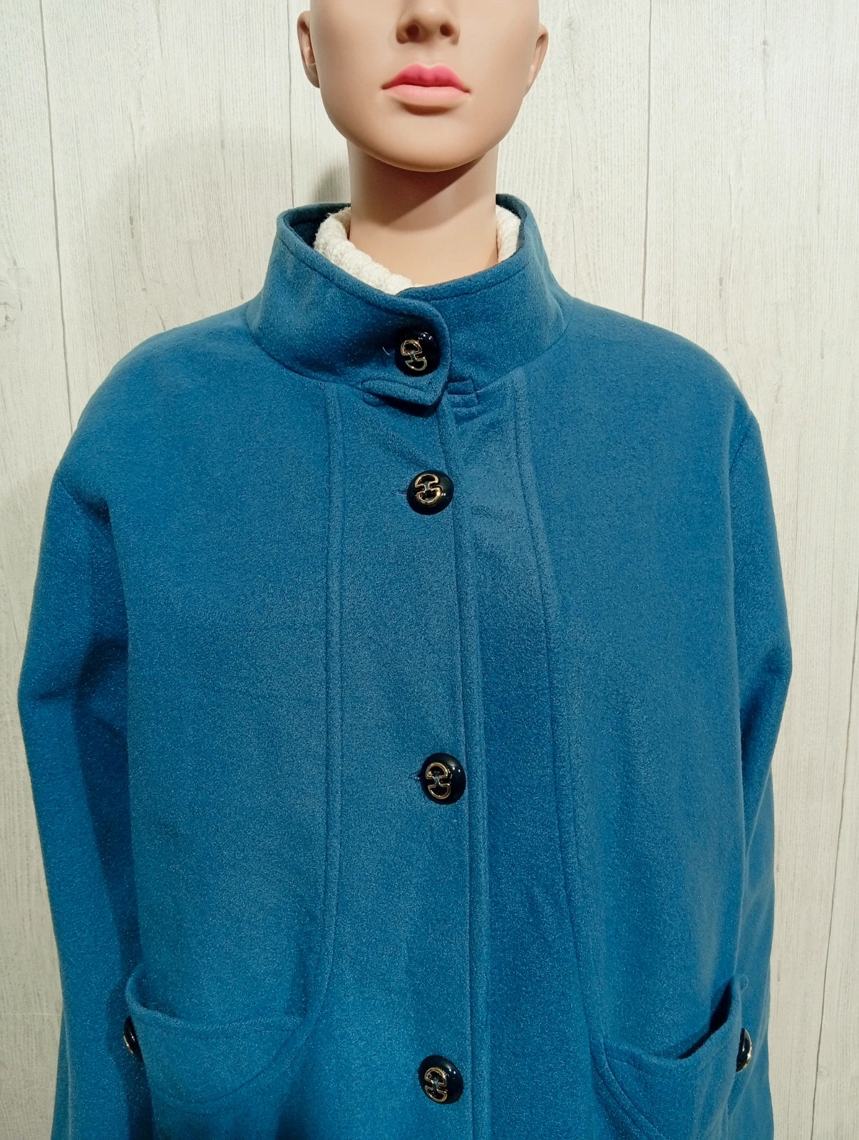 Manteau long femme taille 50/52 – gabriella vicenza – taille 5XL / 50 / 22 2