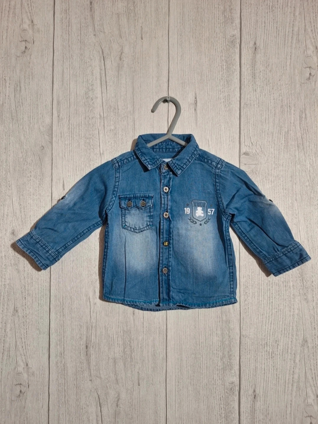 Chemise garcon lulu castagnette Taille 9 mois