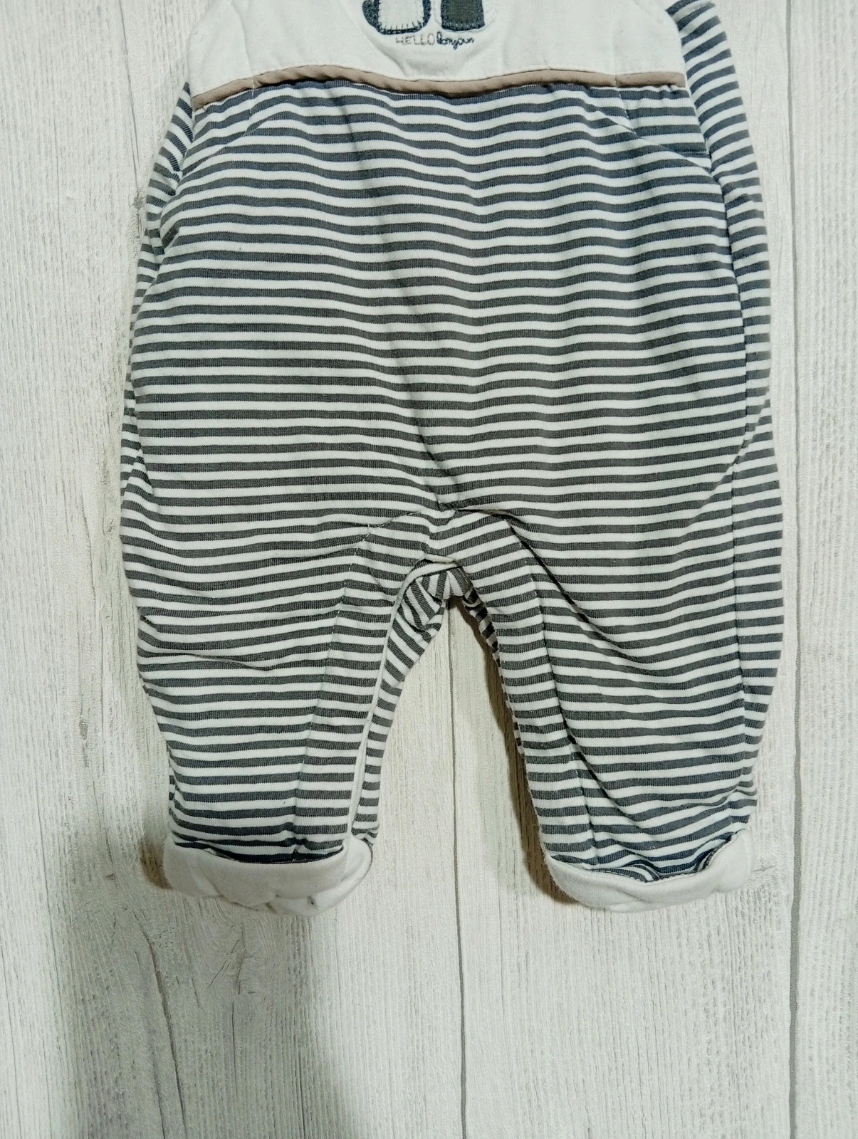 Grenouillère hiver garcon taille 1 mois (53 cm) – Obaïbi – taille 1-3 mois / 56 cm 3