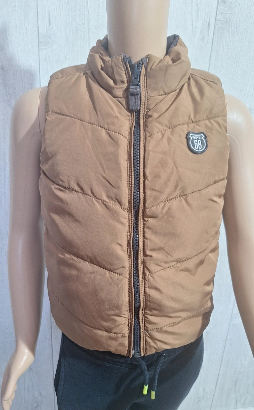 Veste sans manche reversible garcon Taille 6 ans – Esprit – taille 6 ans / 116 cm