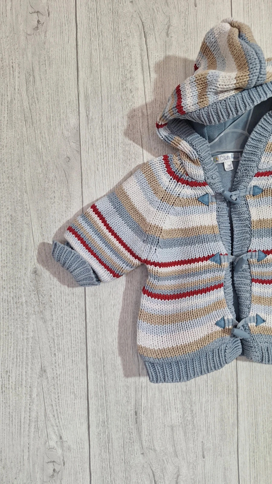 Gilet epais d'hiver garcon kitchoun taille 3 mois – Kitchoun – taille 3-6 mois / 62 cm 3