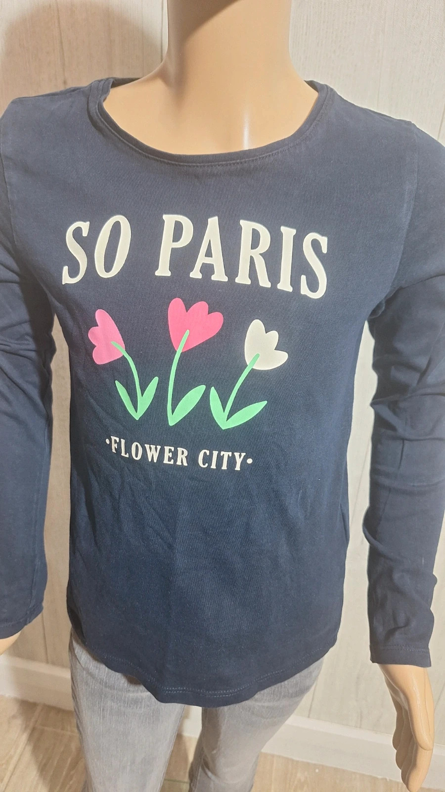 T -shirt manche longue fille kiabi 10 ans – Kiabi – taille 10 ans / 140 cm 3