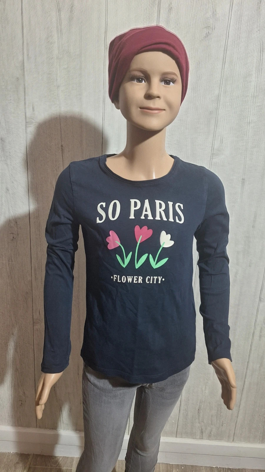 T -shirt manche longue fille kiabi 10 ans – Kiabi – taille 10 ans / 140 cm
