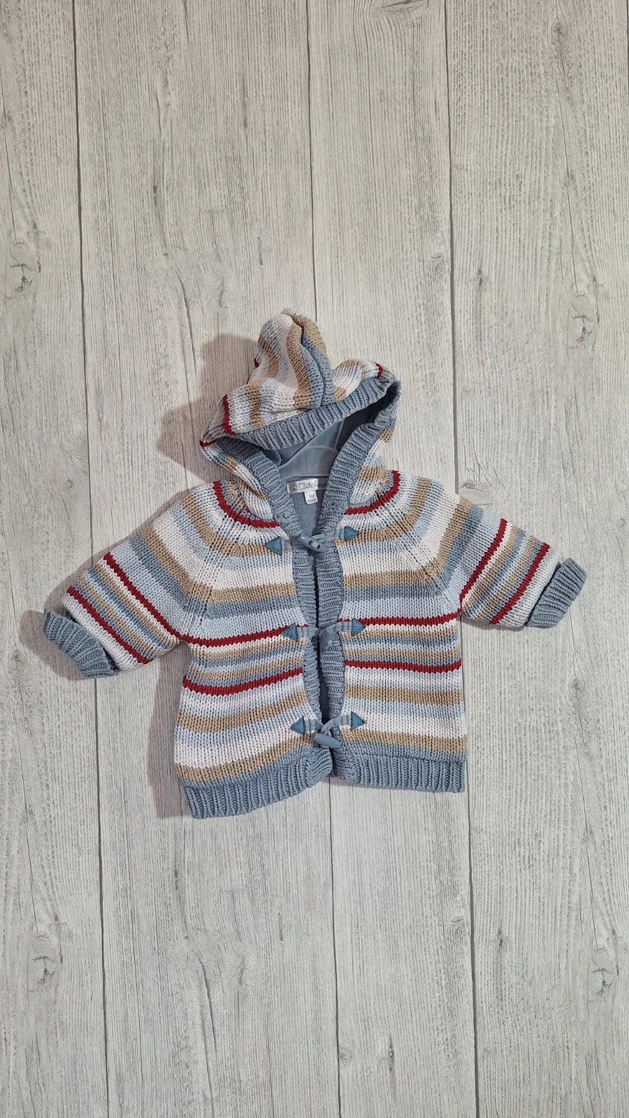 Gilet epais d'hiver garcon kitchoun taille 3 mois