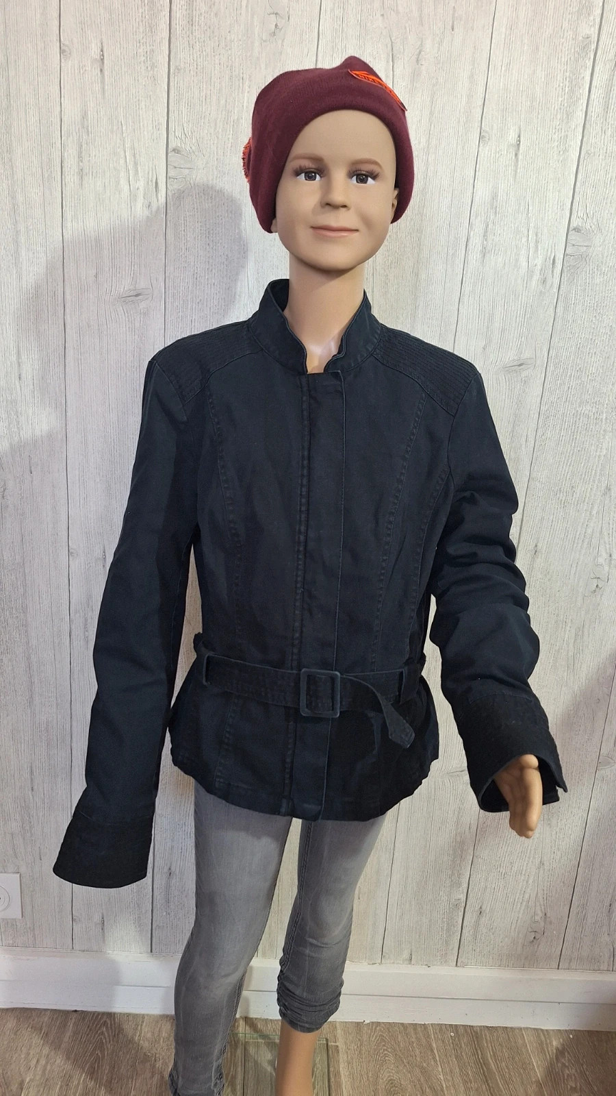 Veste en jeans fille etam taille 16 ans ( taille S)