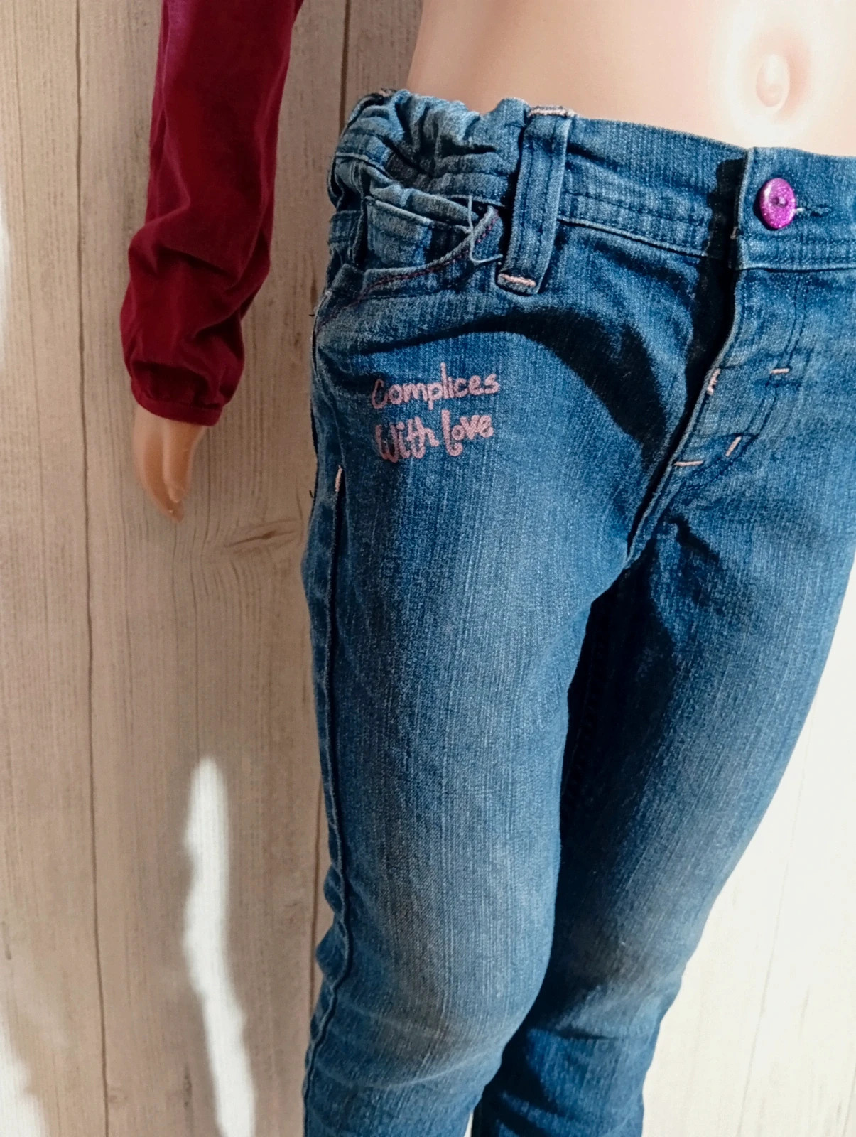 Jeans fille complices with love taille 5ans (108 cm) – Complices – taille 5 ans / 110 cm 3