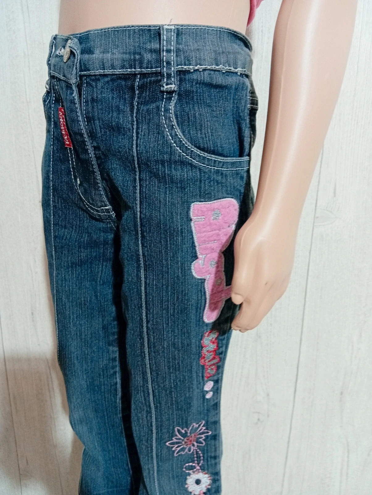 Jeans fille Angels style taille 6 ans – Angels – taille 6 ans / 116 cm 4