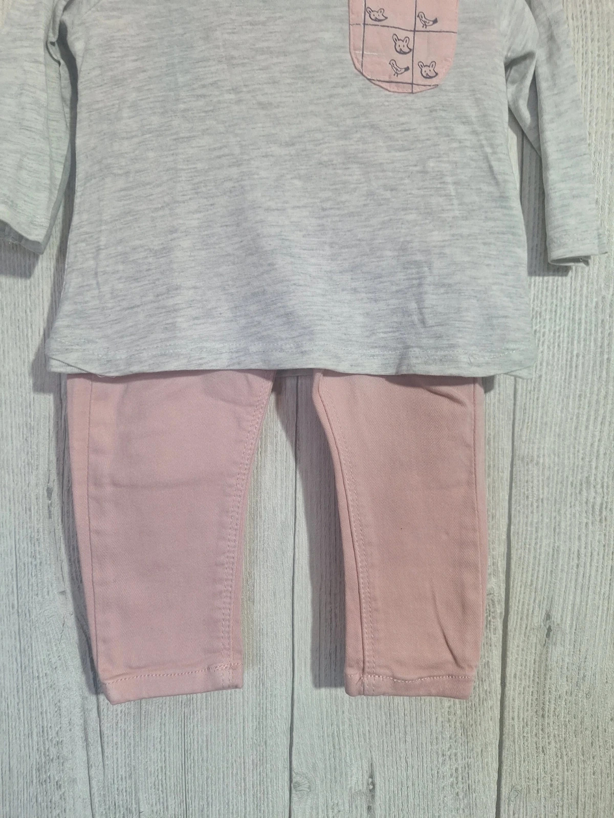 Ensemble fille Taille 3/6 mois ( 68 cm) – Zara Baby – taille 6-9 mois / 68 cm 5