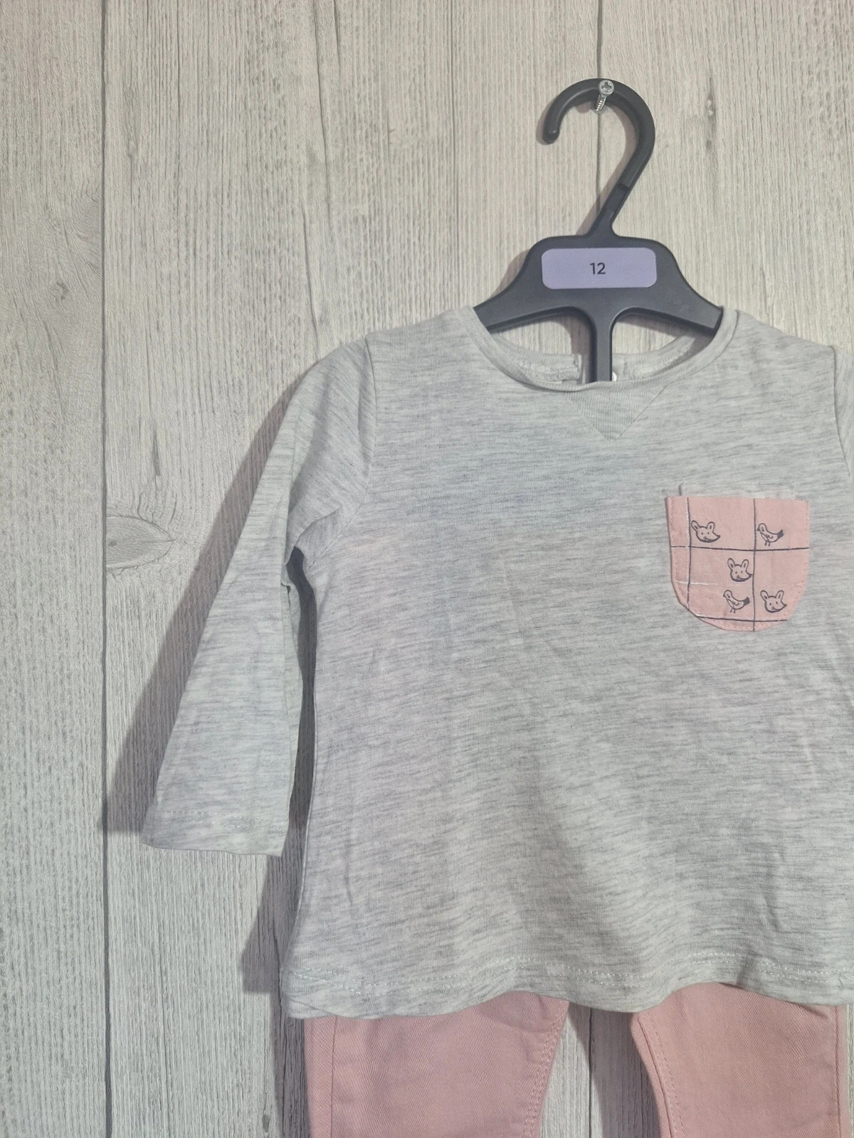 Ensemble fille Taille 3/6 mois ( 68 cm) – Zara Baby – taille 6-9 mois / 68 cm 2