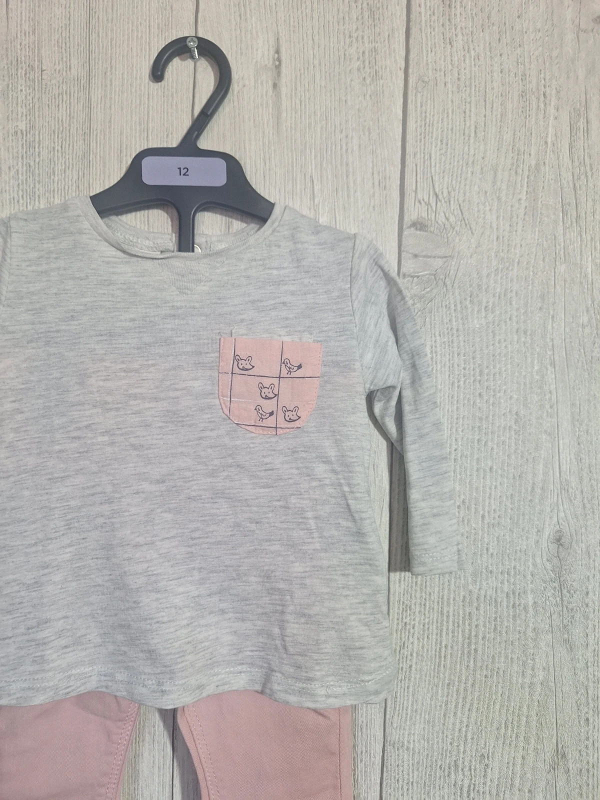 Ensemble fille Taille 3/6 mois ( 68 cm) – Zara Baby – taille 6-9 mois / 68 cm 4