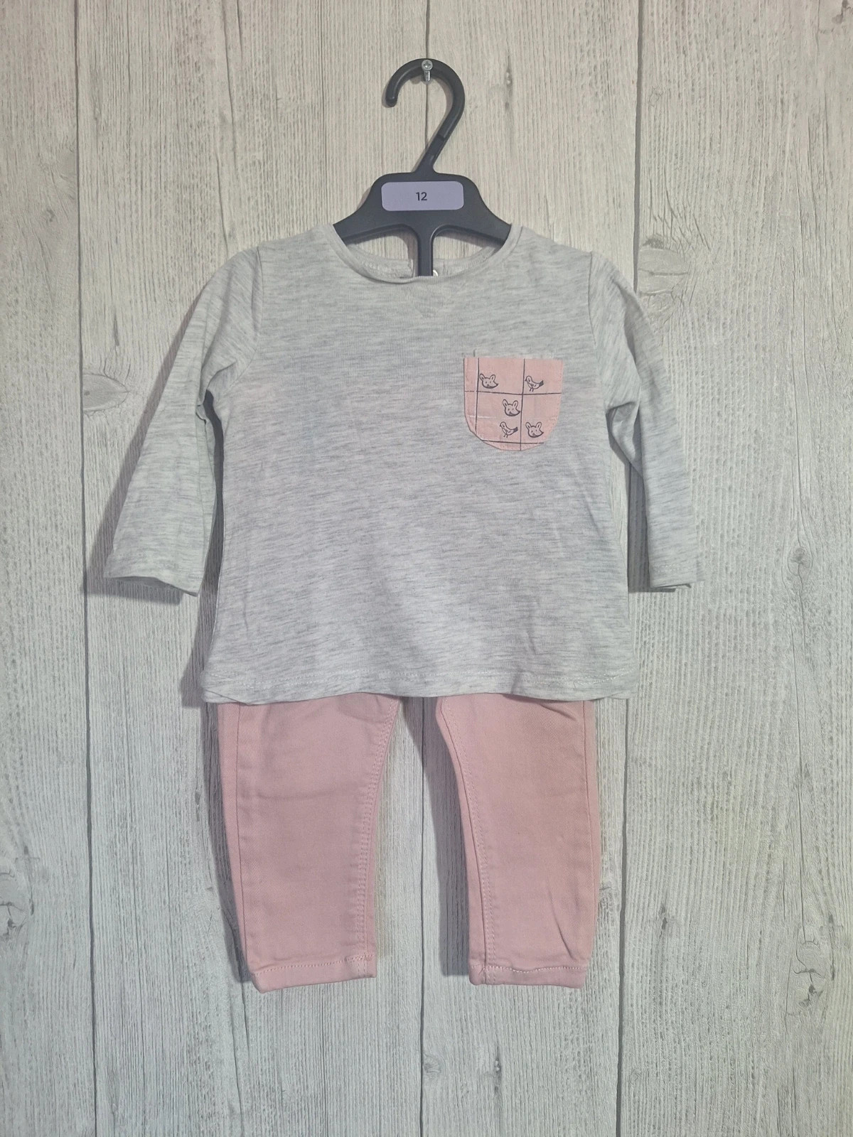 Ensemble fille Taille 3/6 mois ( 68 cm)