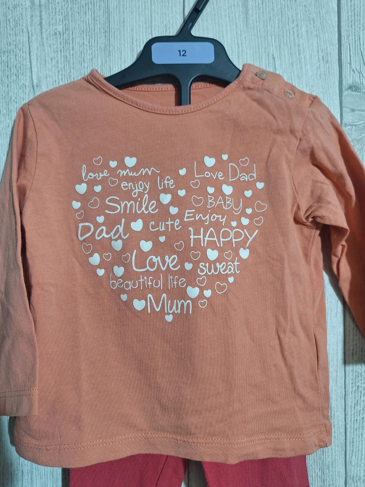 Ensemble fille Taille 12 mois – taille 9-12 mois / 74 cm 2