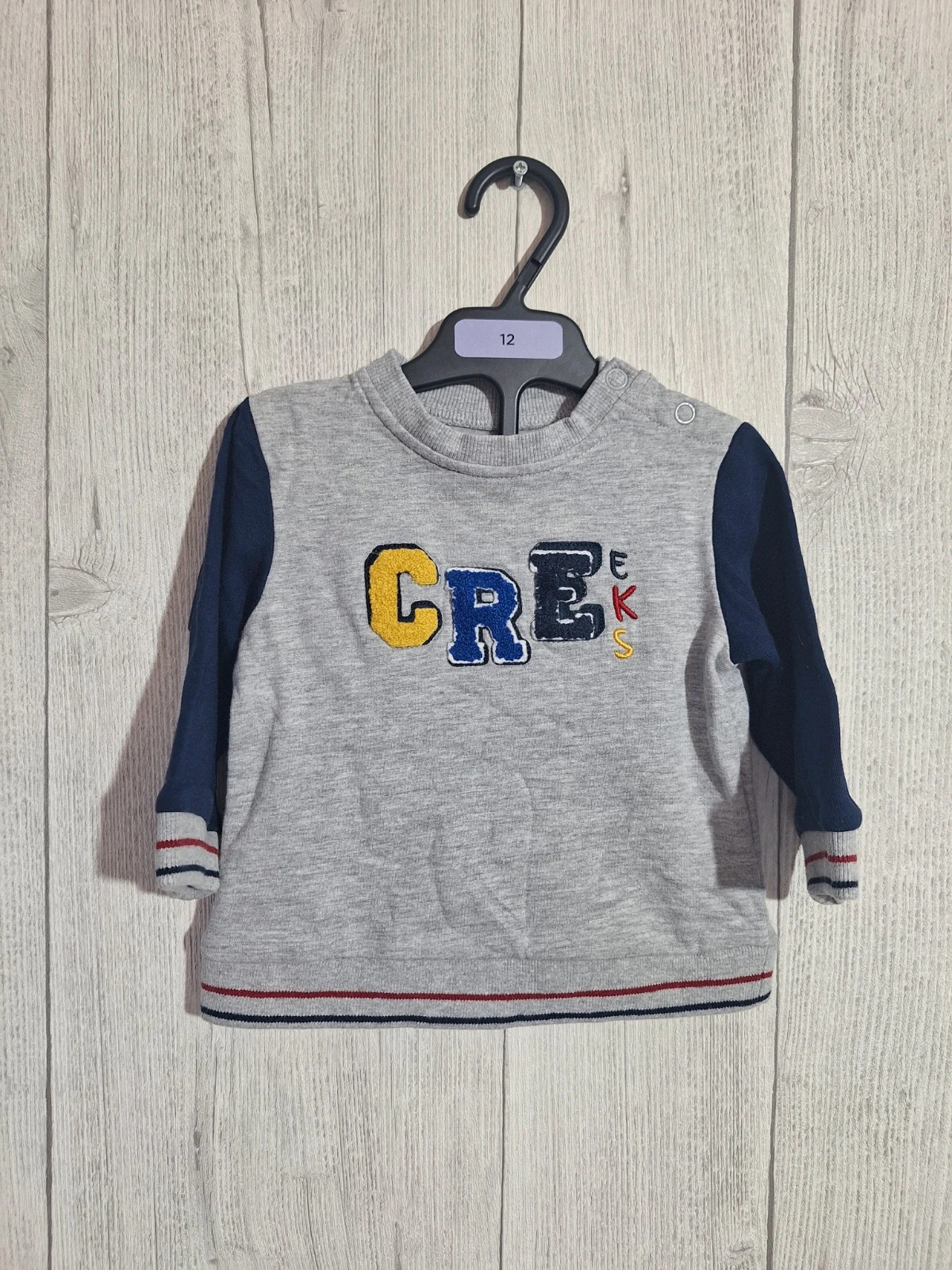 Pull garçon creeks Taille 6 mois