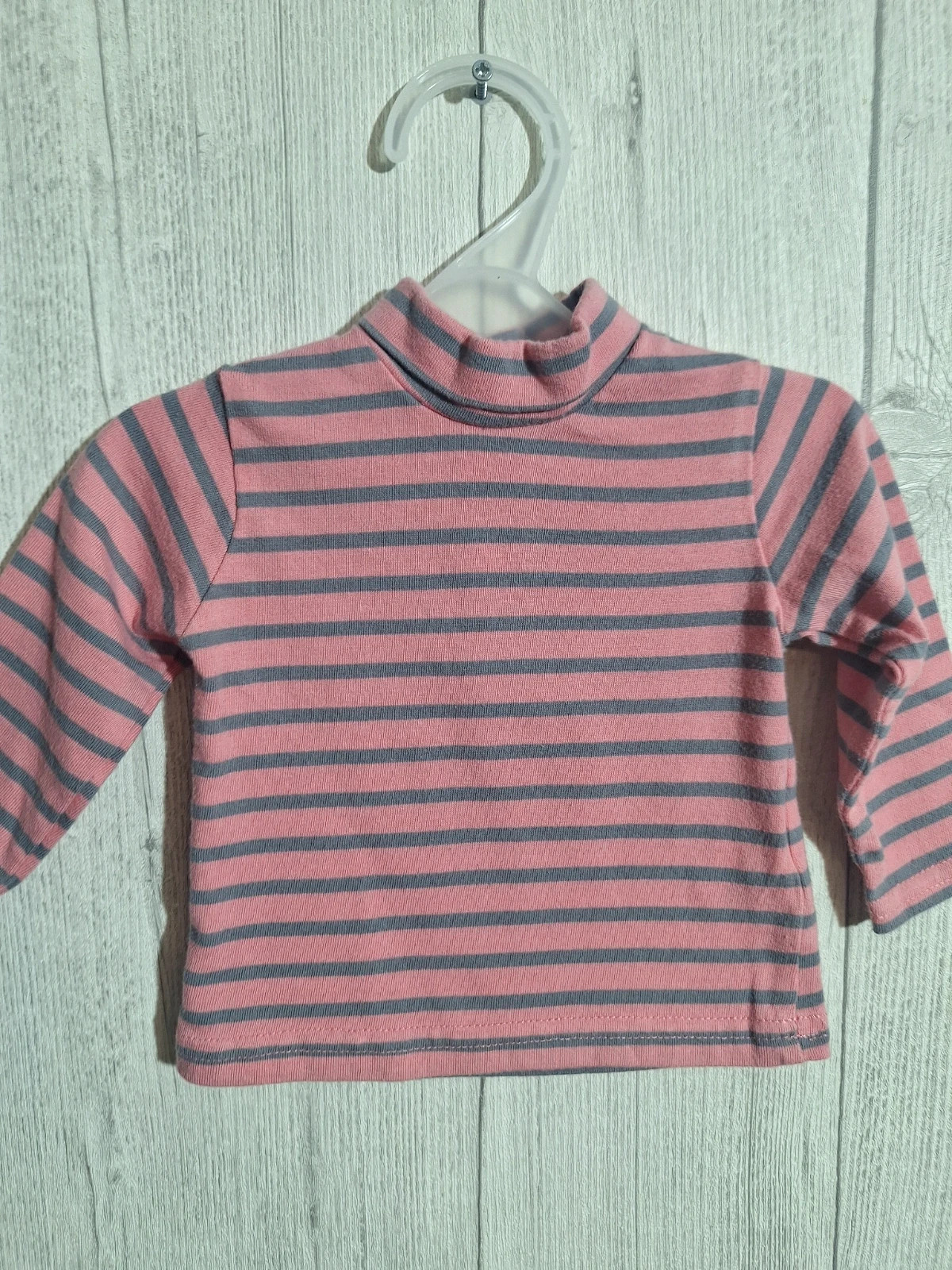 Haut à col roule manche longue fille Taille 3 mois – taille 3-6 mois / 62 cm 2