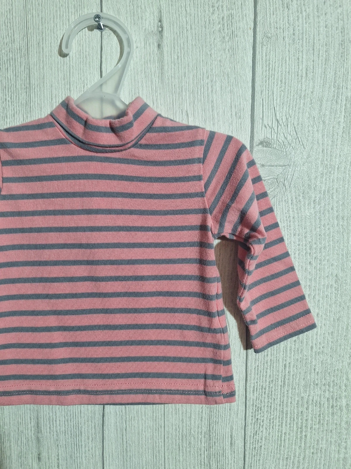 Haut à col roule manche longue fille Taille 3 mois – taille 3-6 mois / 62 cm 4