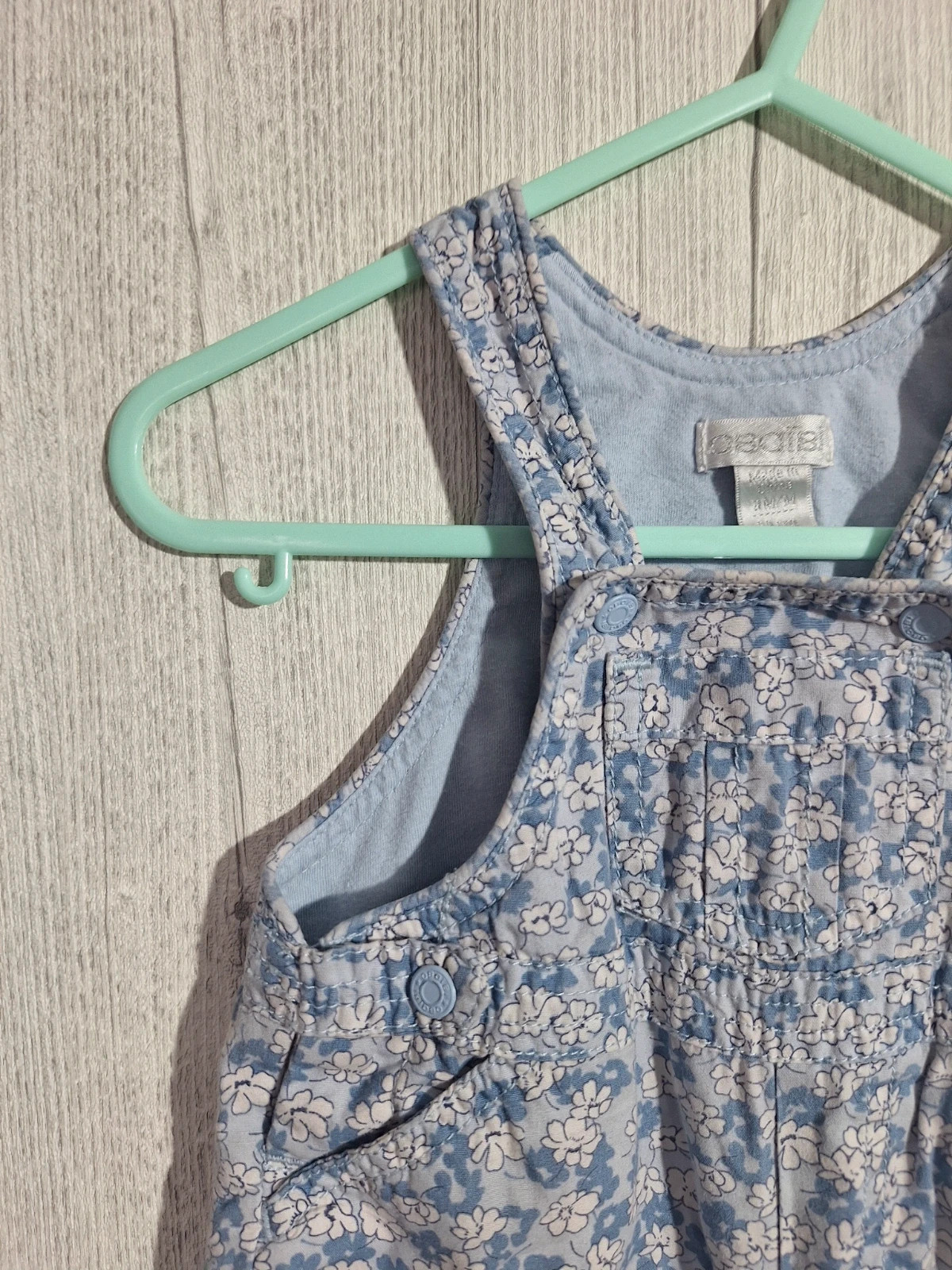 Grenouillère à fleur fille obaibi Taille 3mois – Obaïbi – taille 3-6 mois / 62 cm 4