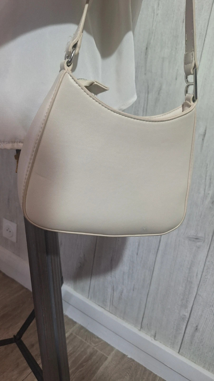 Sac femme bershka de couleur beige – Bershka 2