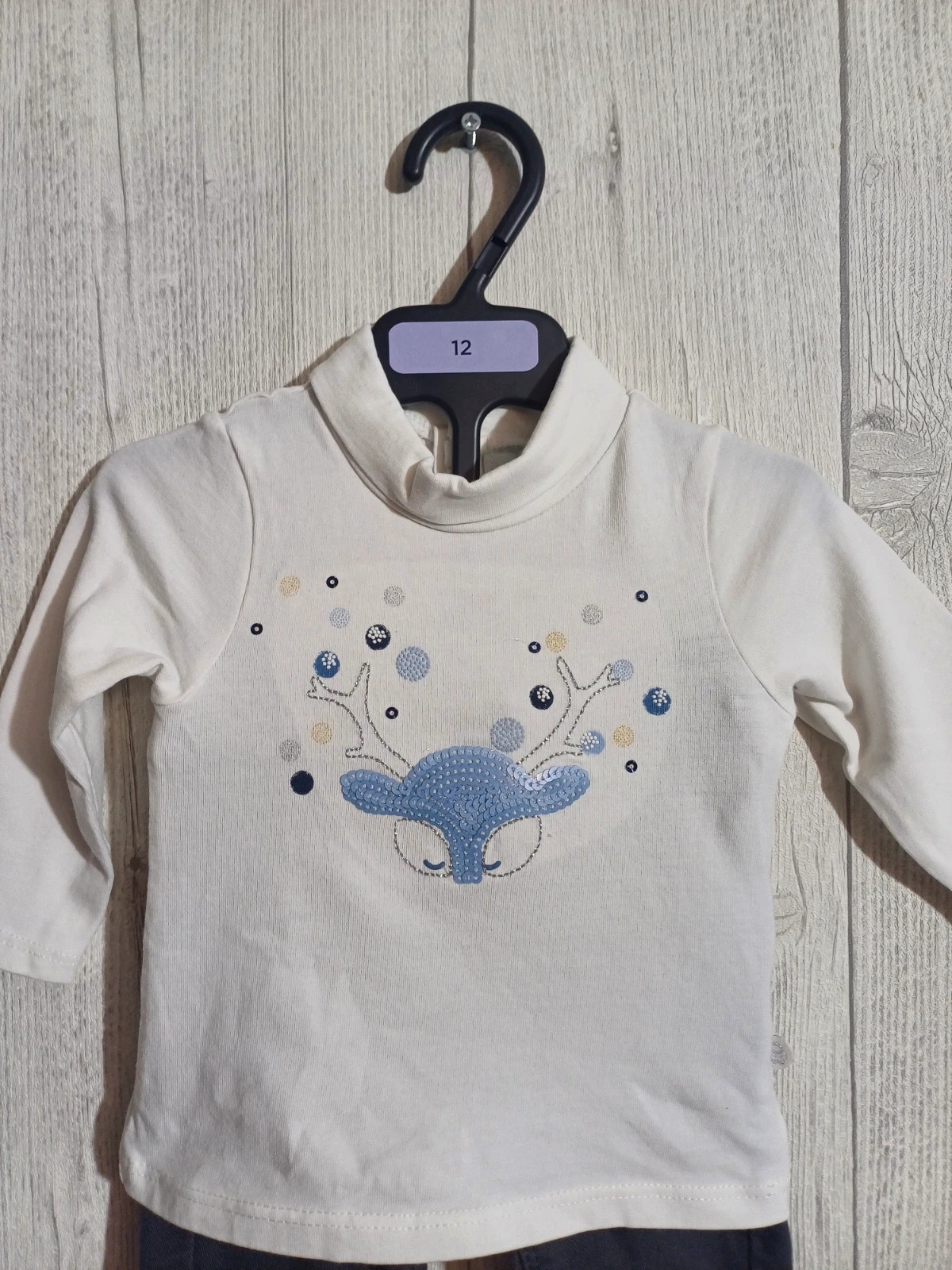 Ensemble fille 2 pièces obaibi taille 3 mois ( 59cm) – Obaïbi – taille 3-6 mois / 62 cm 2