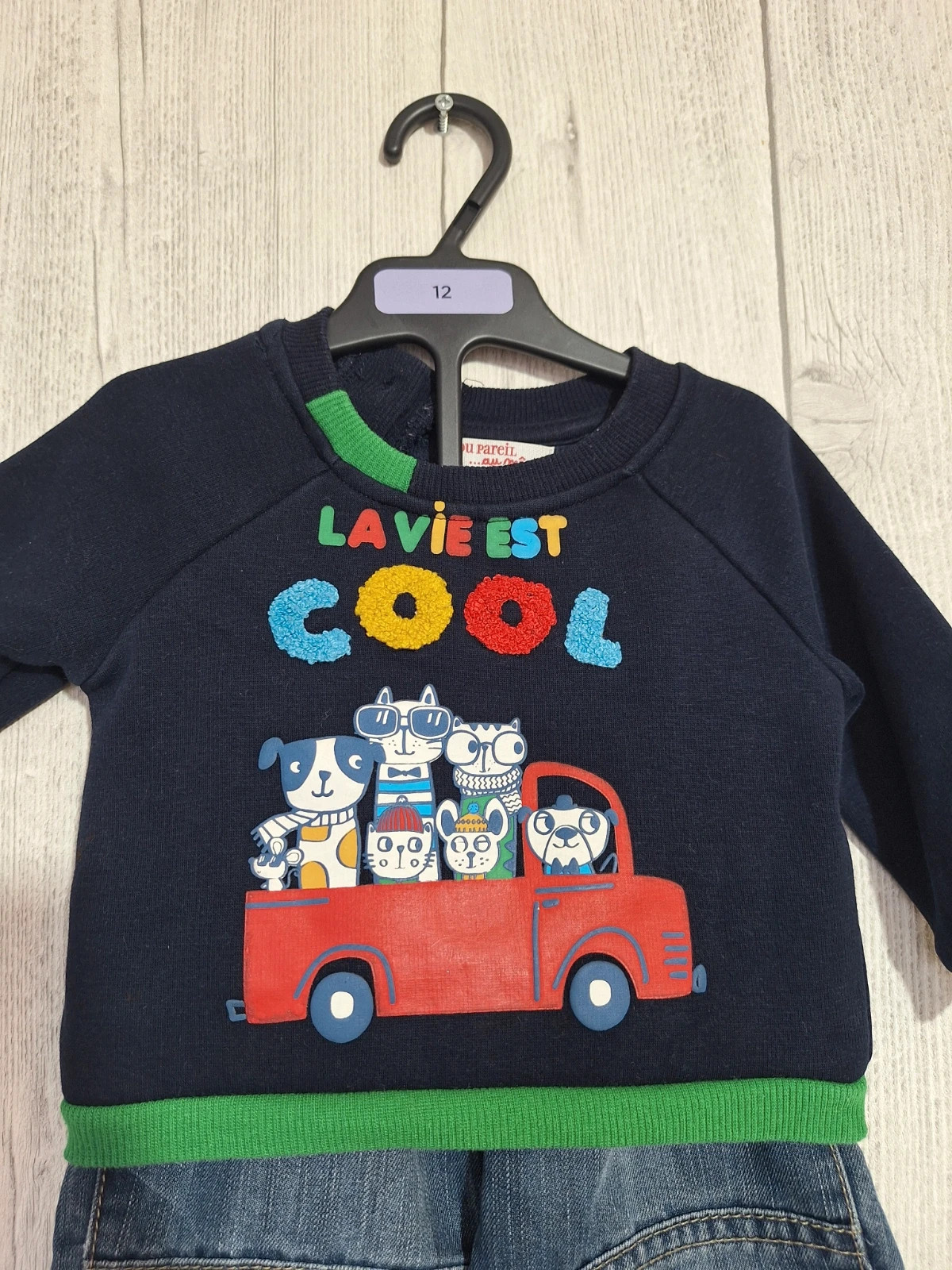 Ensemble garcon du pareil au meme Taille 3 mois – Du Pareil au Même – taille 3-6 mois / 62 cm 2
