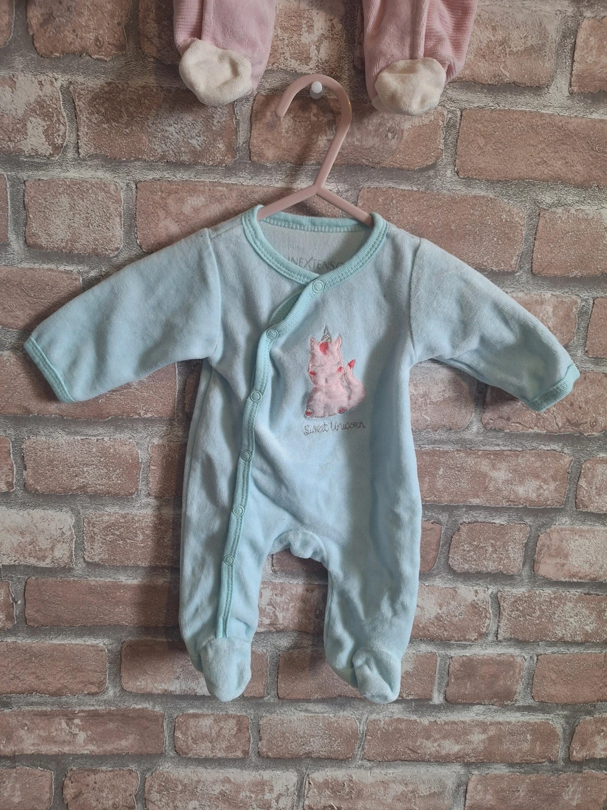 Lot de 3 pyjama fille in extenso Taille naissance – In Extenso – taille Jusqu'à 1 mois / 50 cm 3